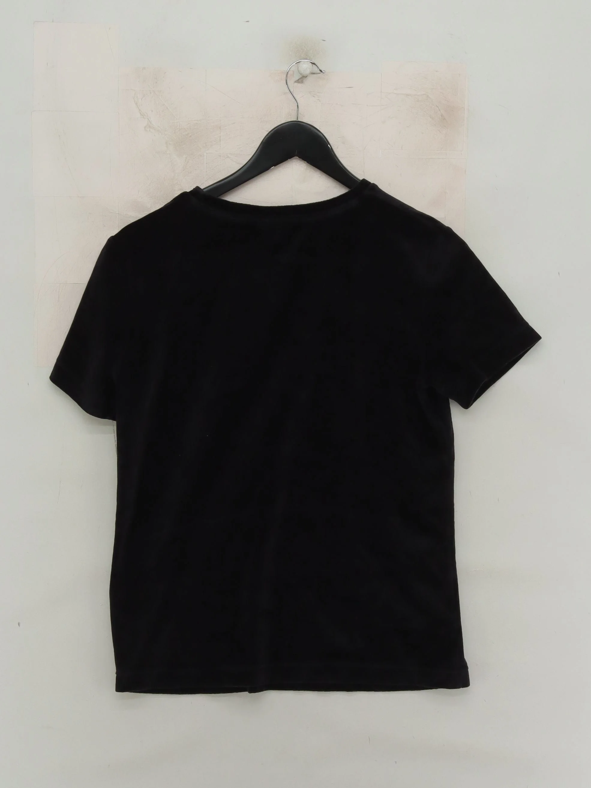 & Other Stories Men's T-Shirt S Black 100% Cotton Basic - Image 2
