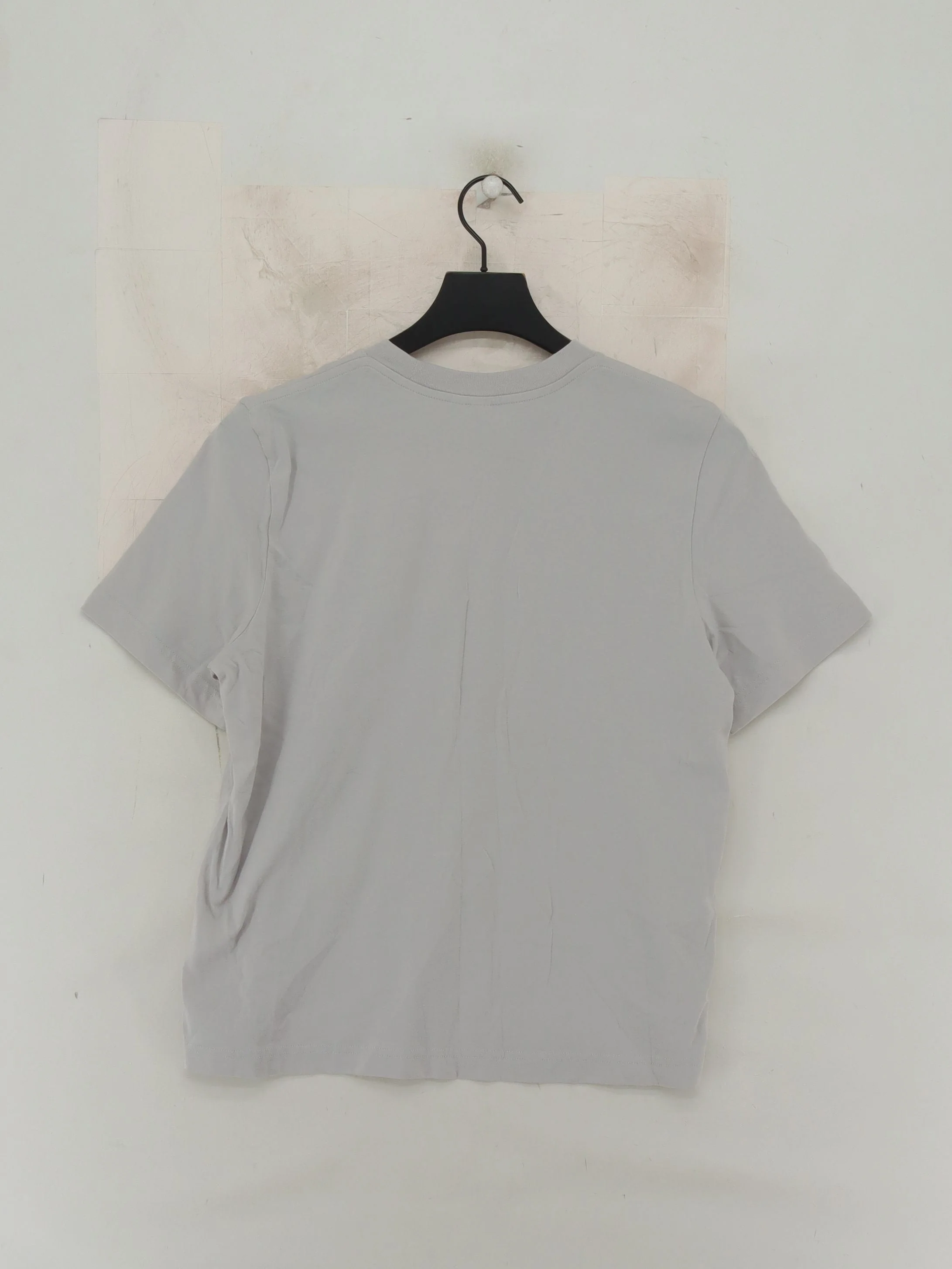 & Other Stories Men's T-Shirt S Grey 100% Cotton Basic - Image 2