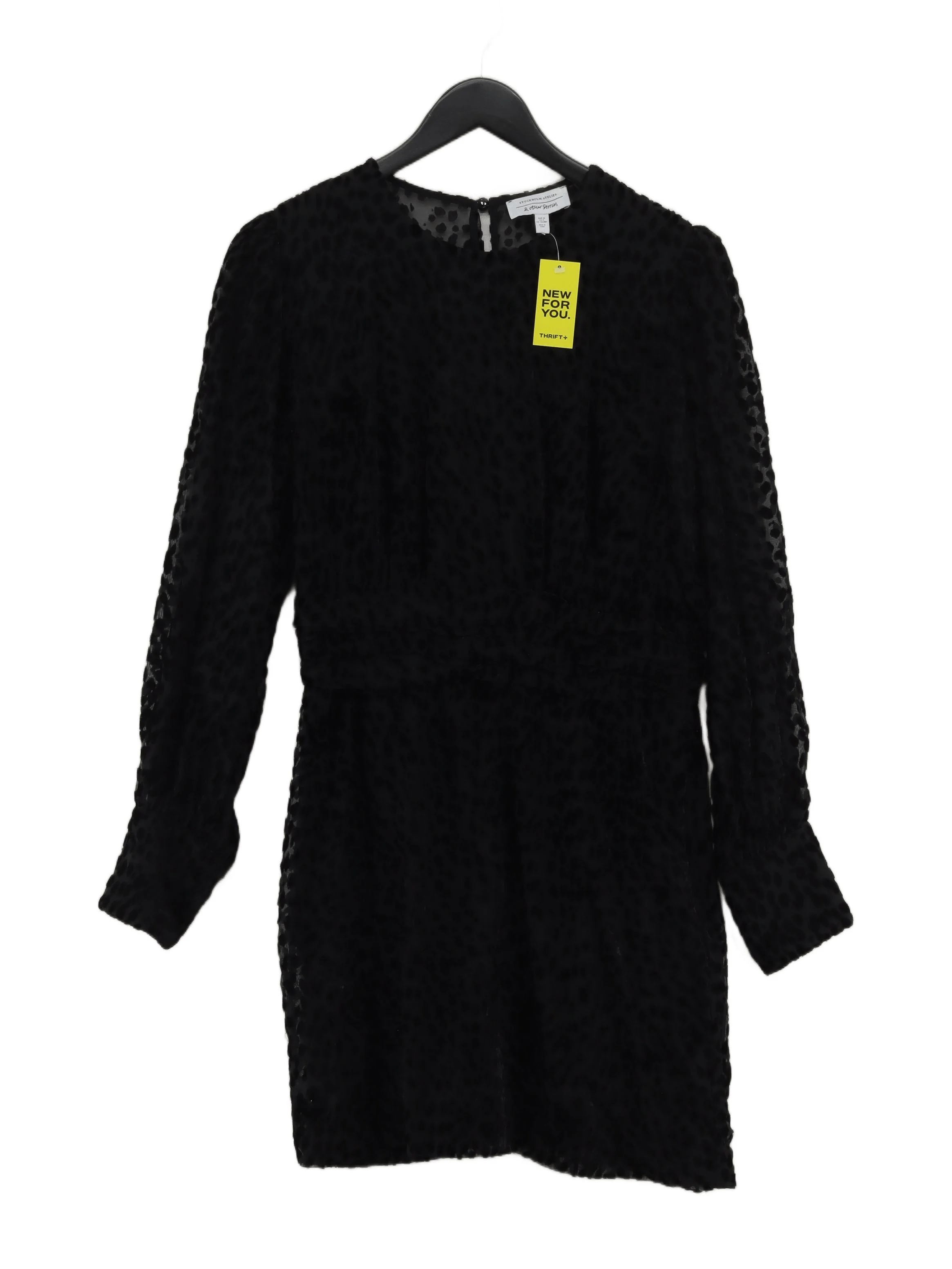 & Other Stories Mini Dress in Black