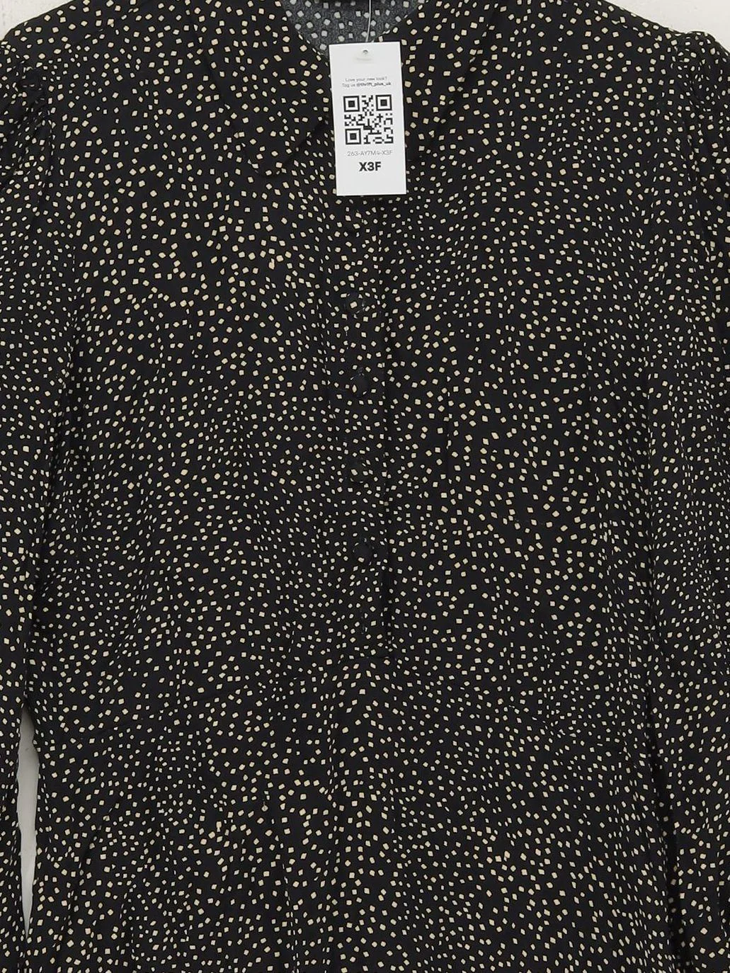 & Other Stories Mini Dress in Black - Image 3