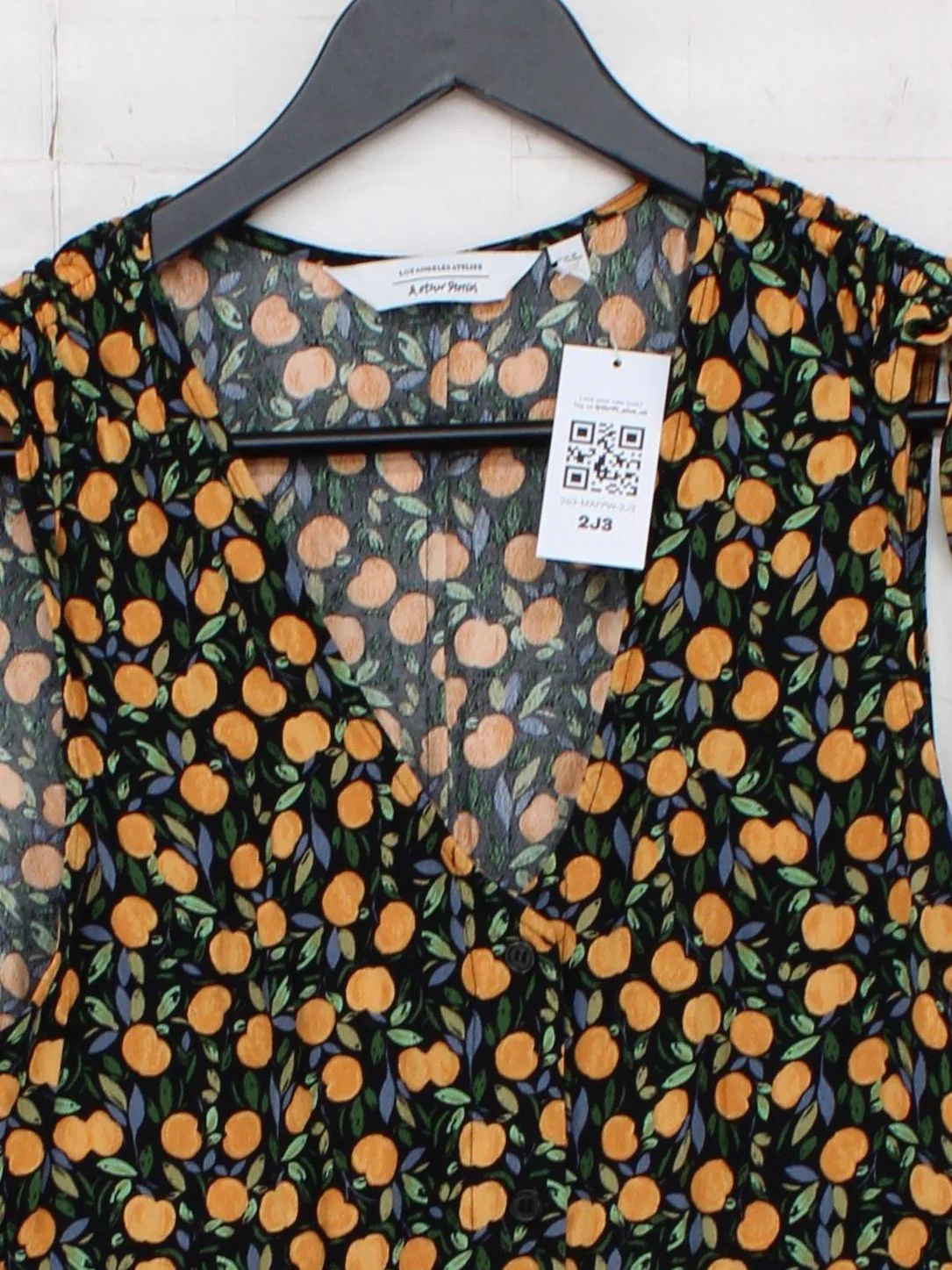& Other Stories Mini Dress in Multi - Image 3