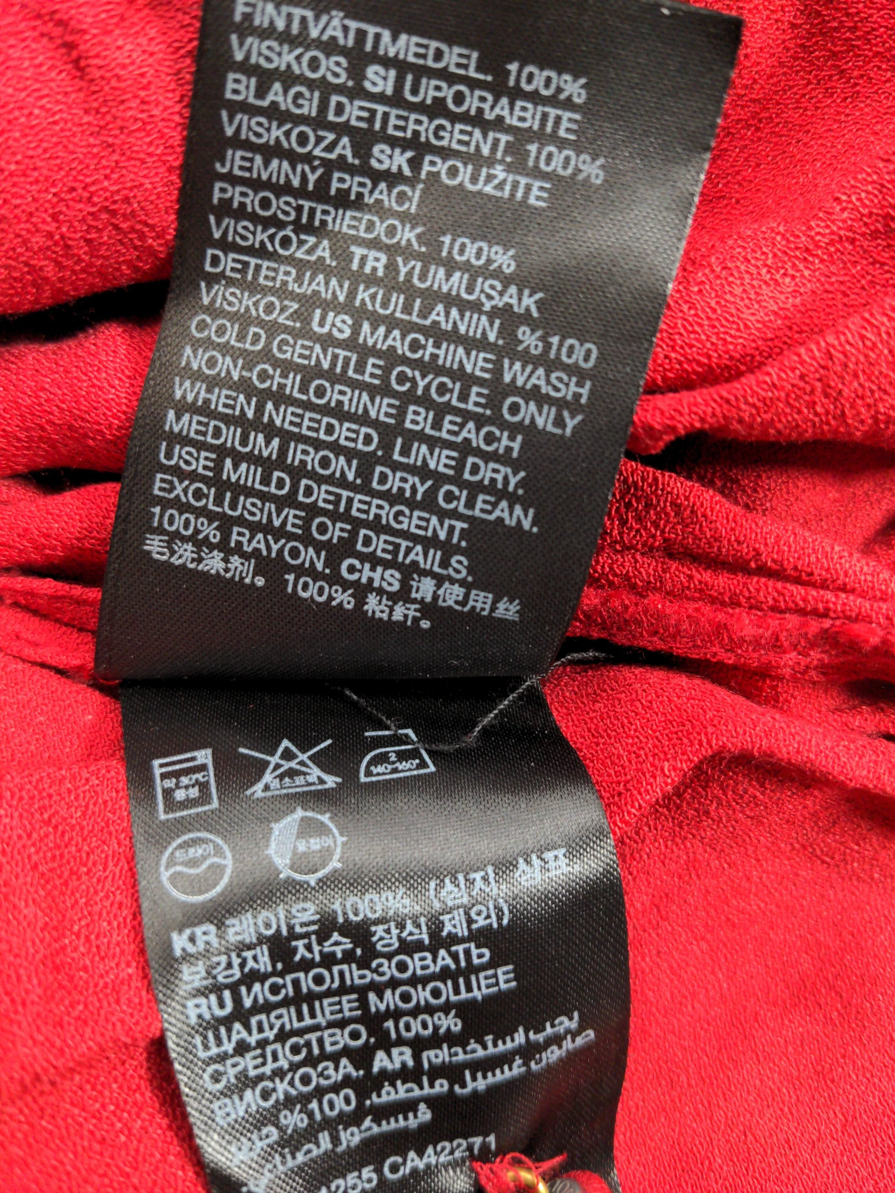 & Other Stories Mini Dress in Red - Image 6