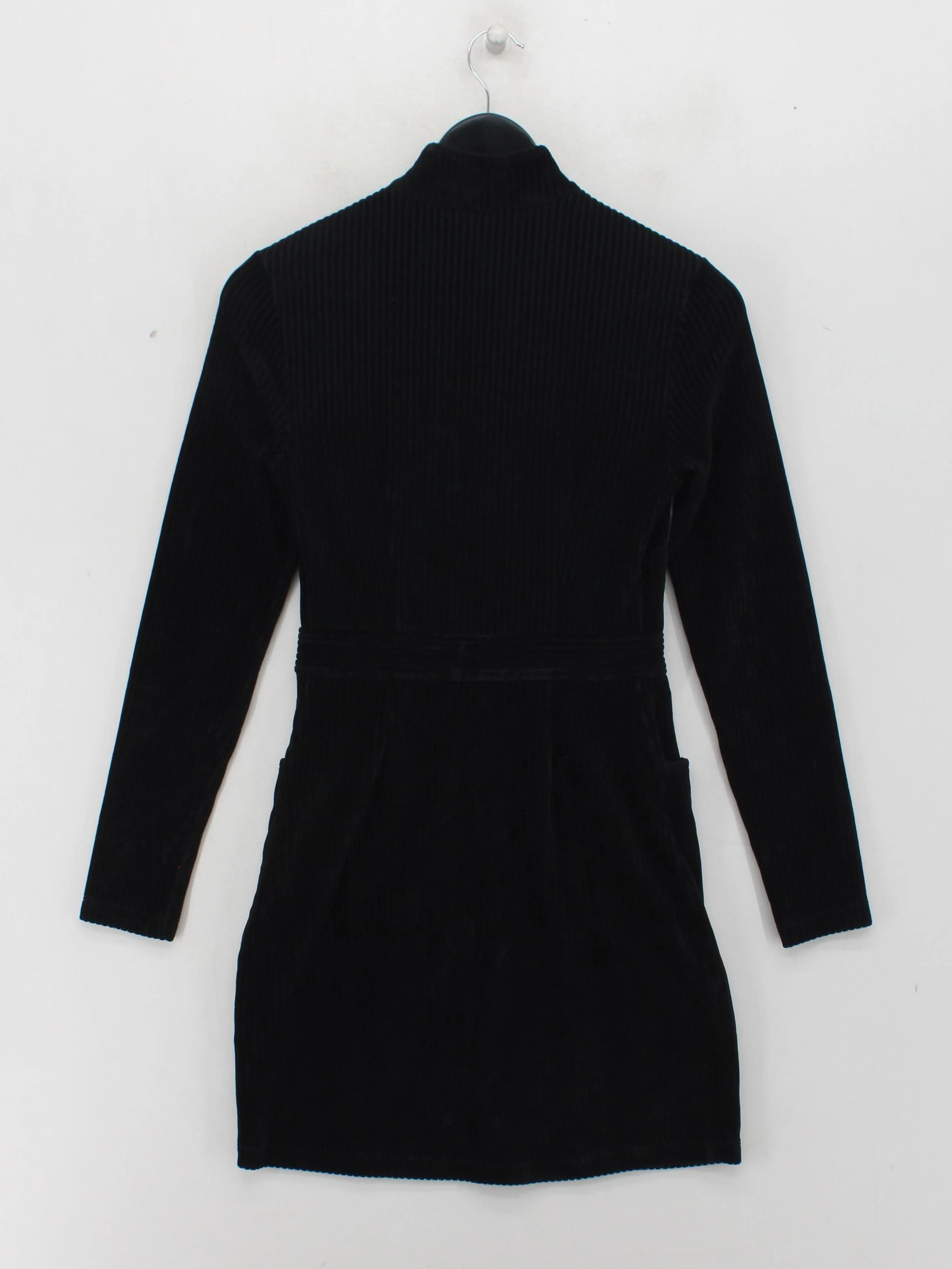 & Other Stories Pinafore/Dungaree Mini Dress in Black - Image 2