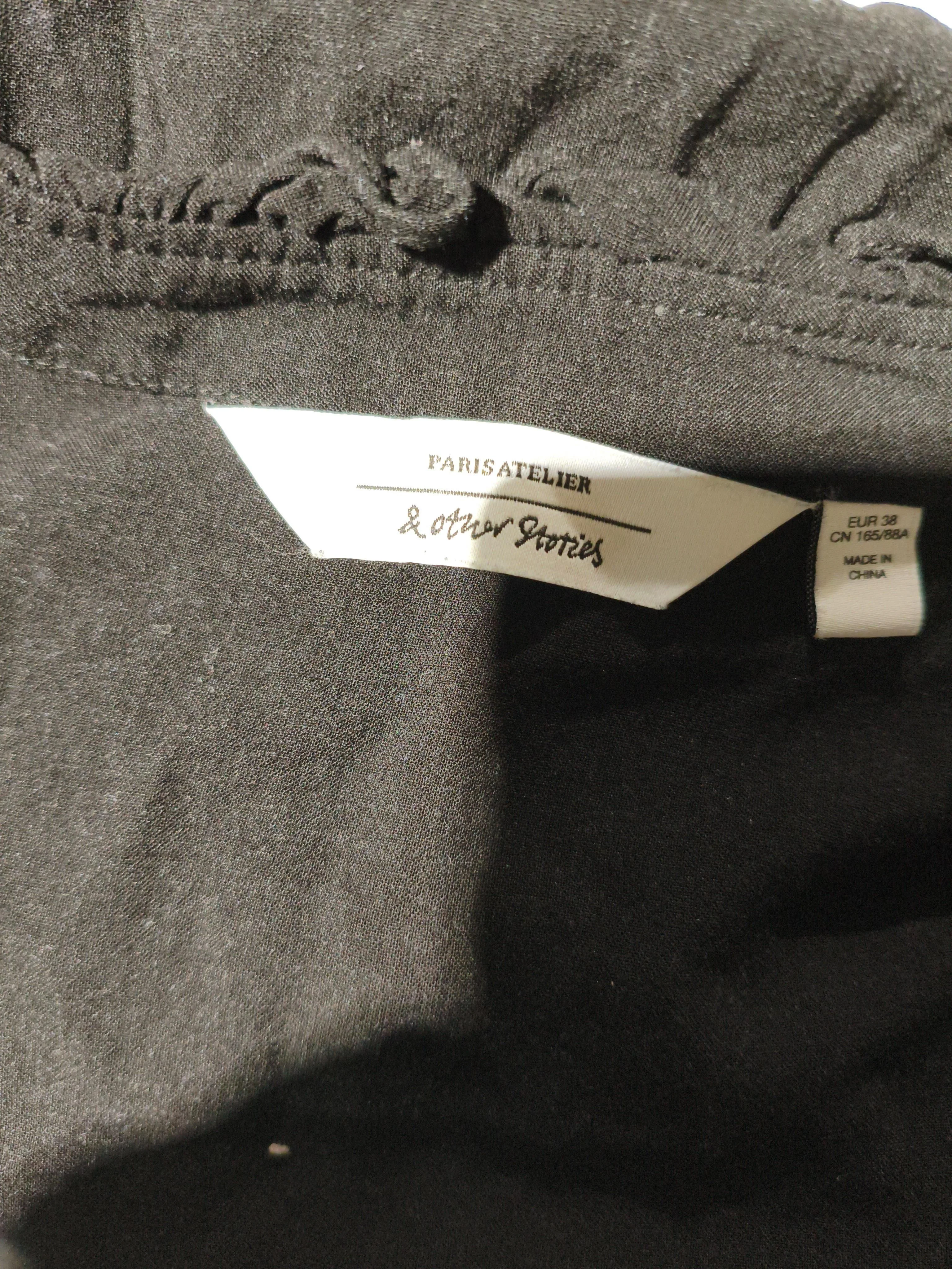 & Other Stories Shirt Maxi Dress in Black - Image 5