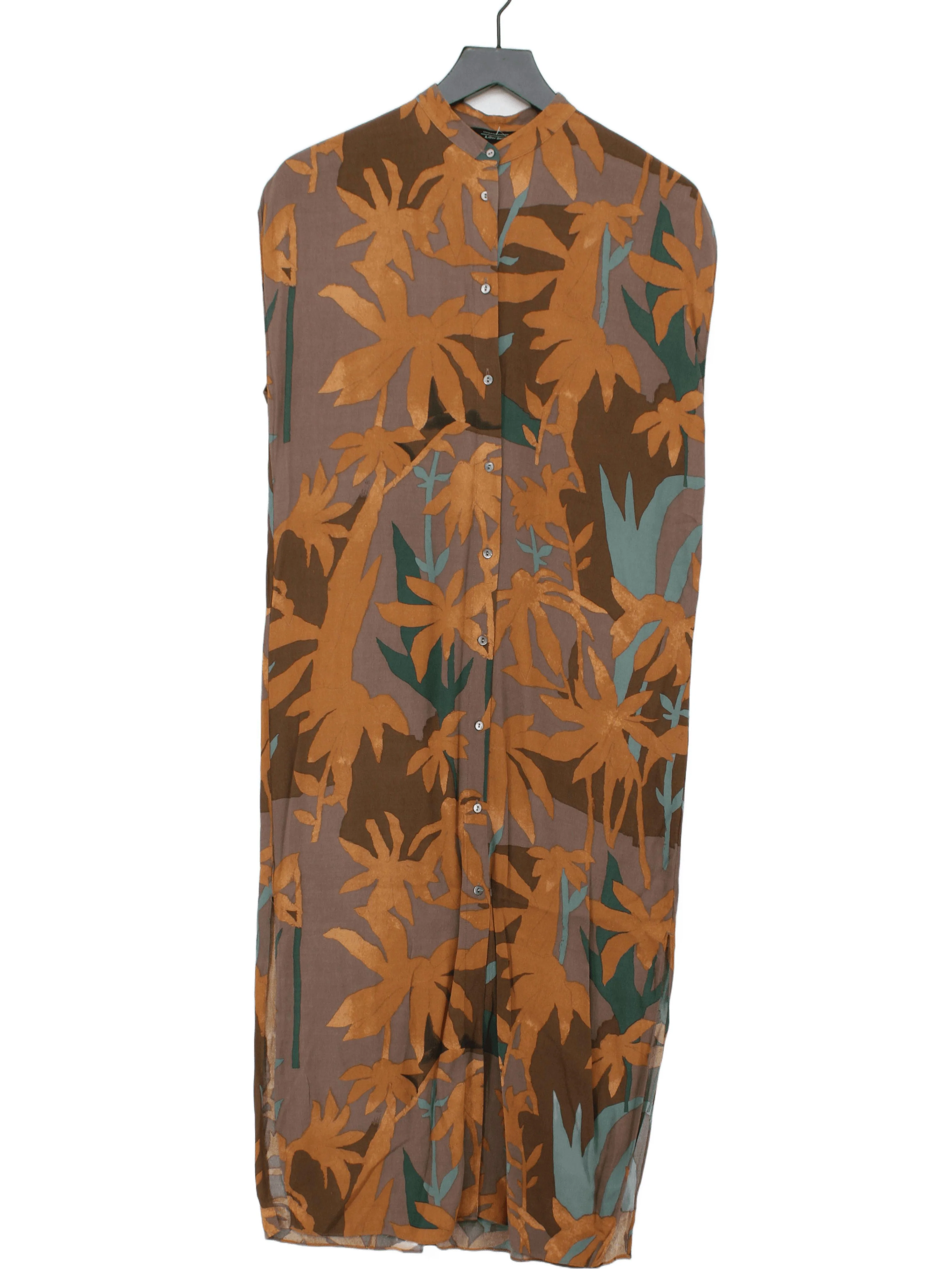 & Other Stories Shirt Maxi Dress in Brown