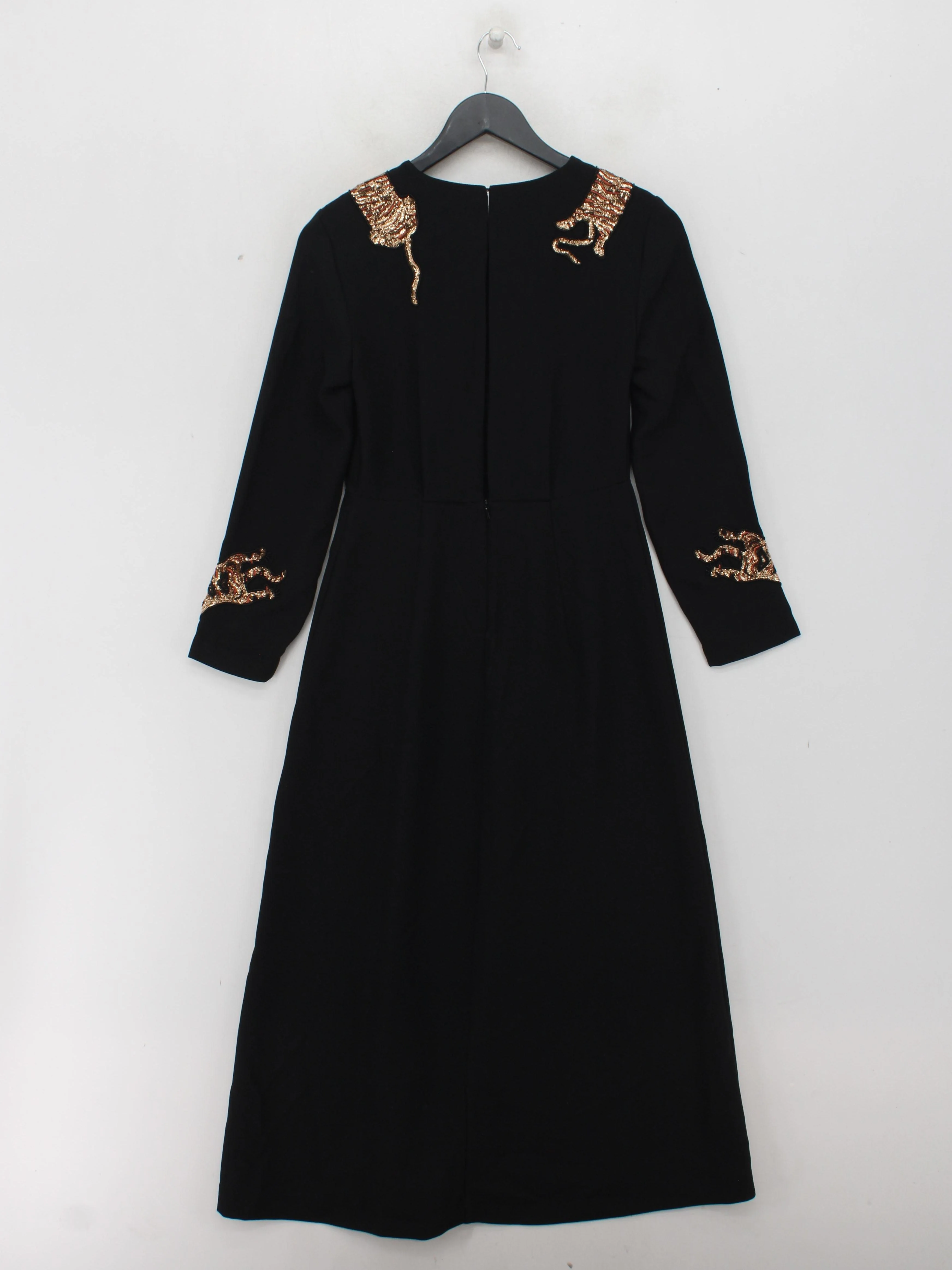& Other Stories Shirt Midi Dress in Black - Image 2