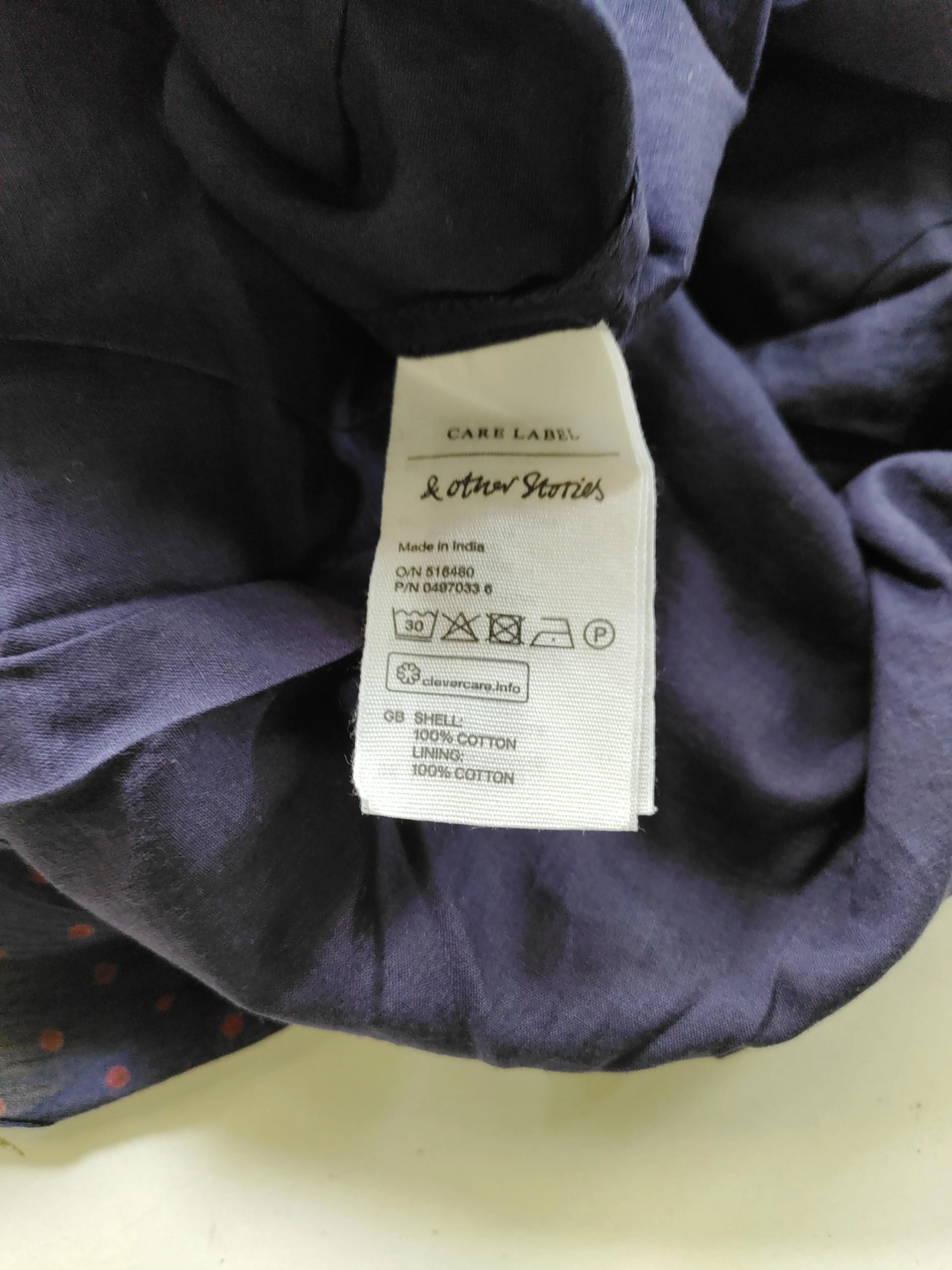 & Other Stories Shirt Midi Dress in Blue - Image 6