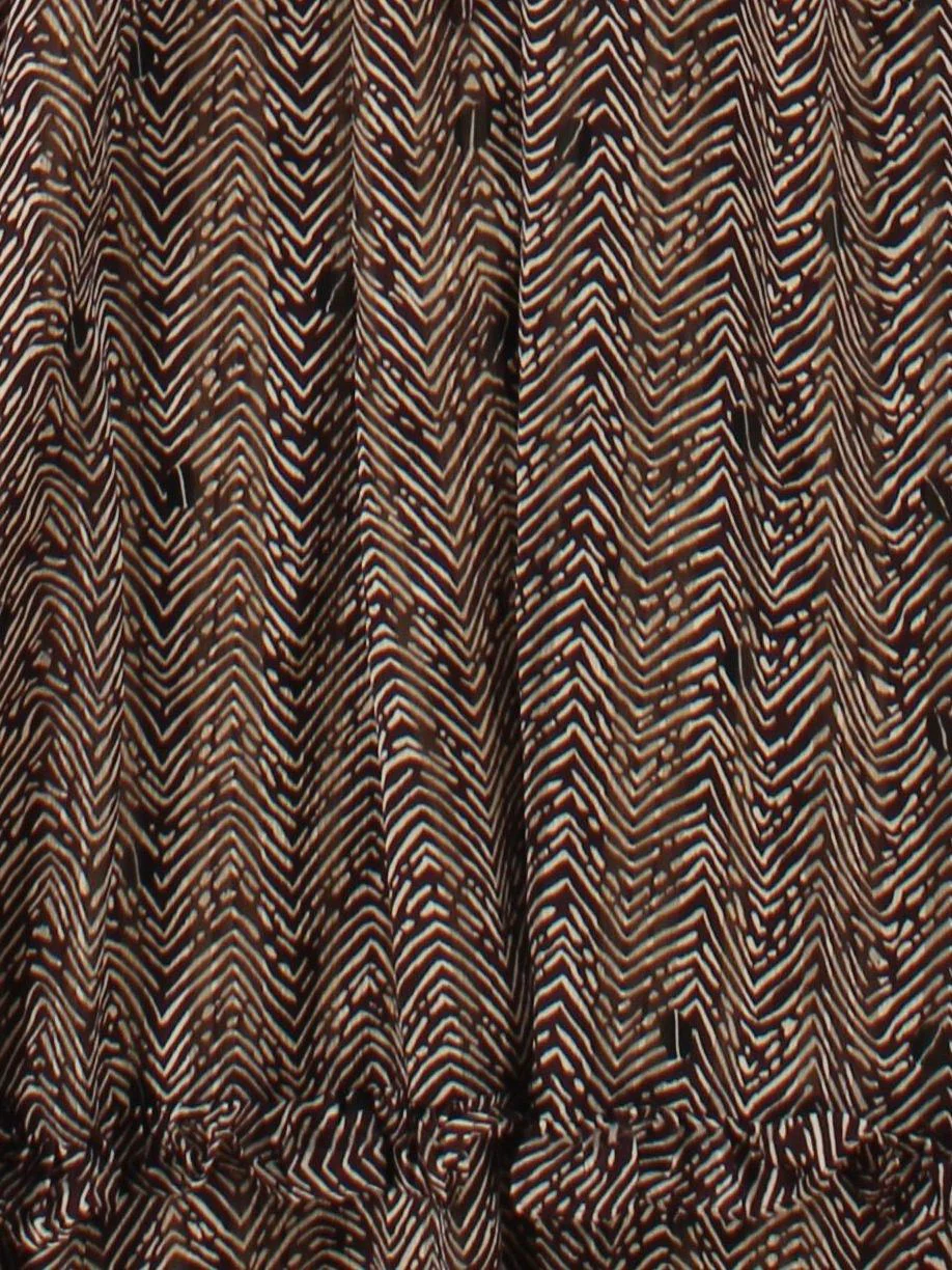 & Other Stories Shirt Midi Dress M in Brown - Image 4