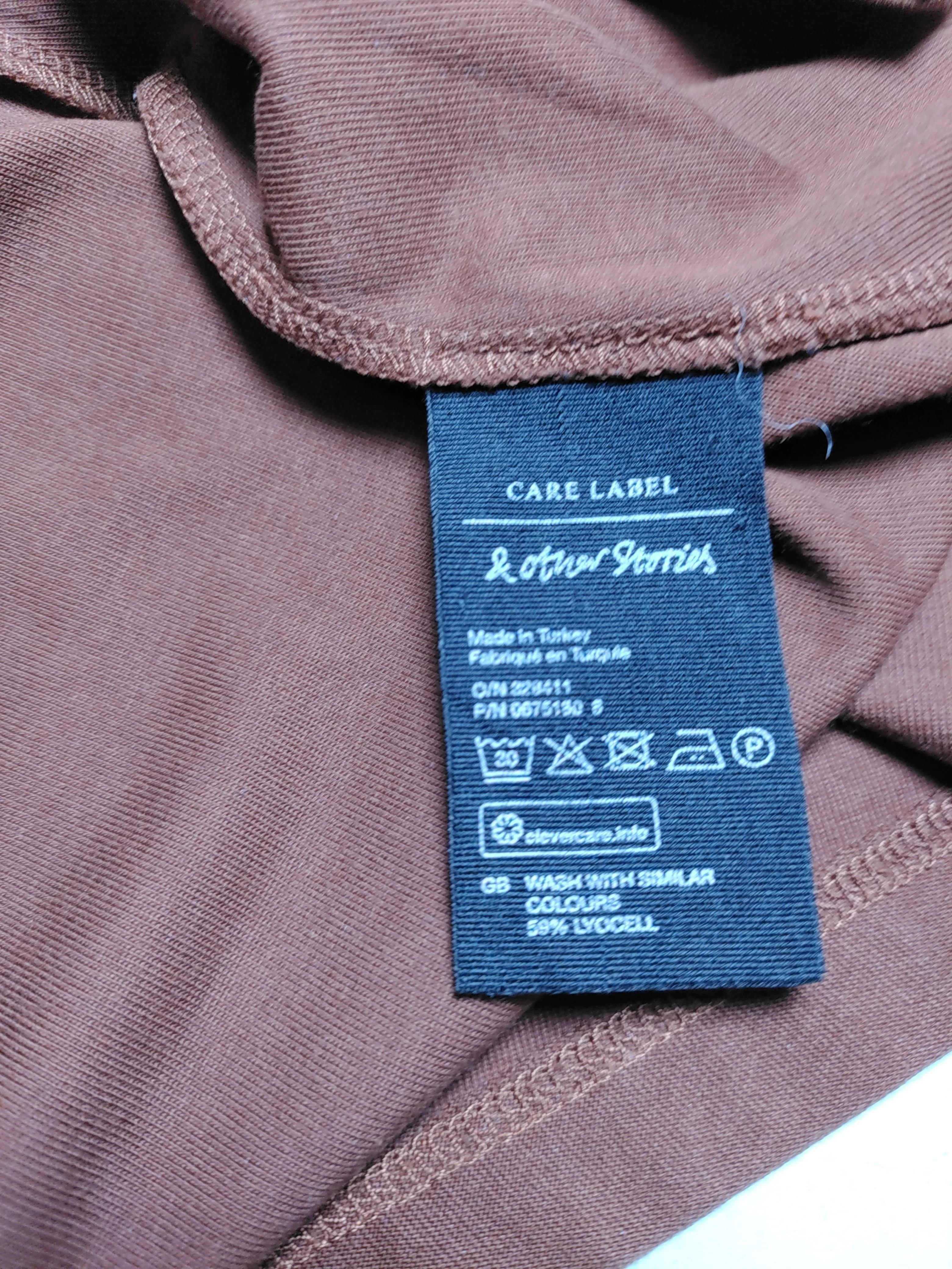 & Other Stories Shirt Midi Dress UK2 in Brown - Image 6