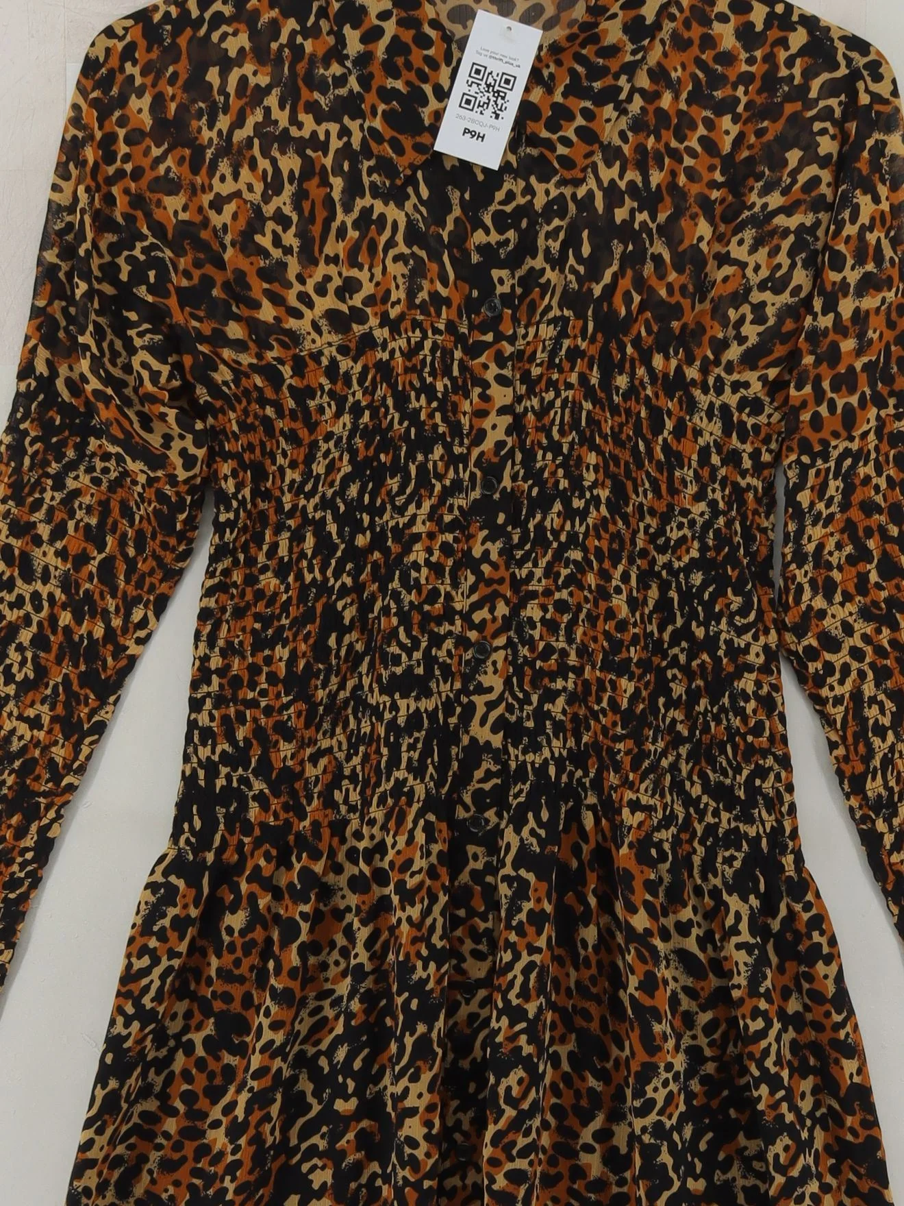 & Other Stories Shirt Midi Dress UK8 in Multi - Image 3