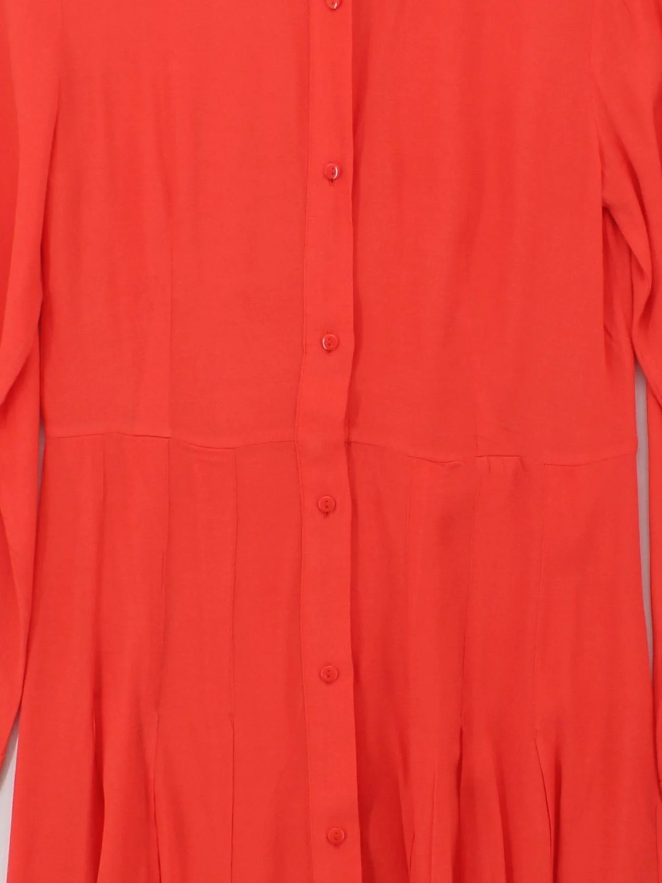 & Other Stories Shirt Mini Dress in Orange - Image 3