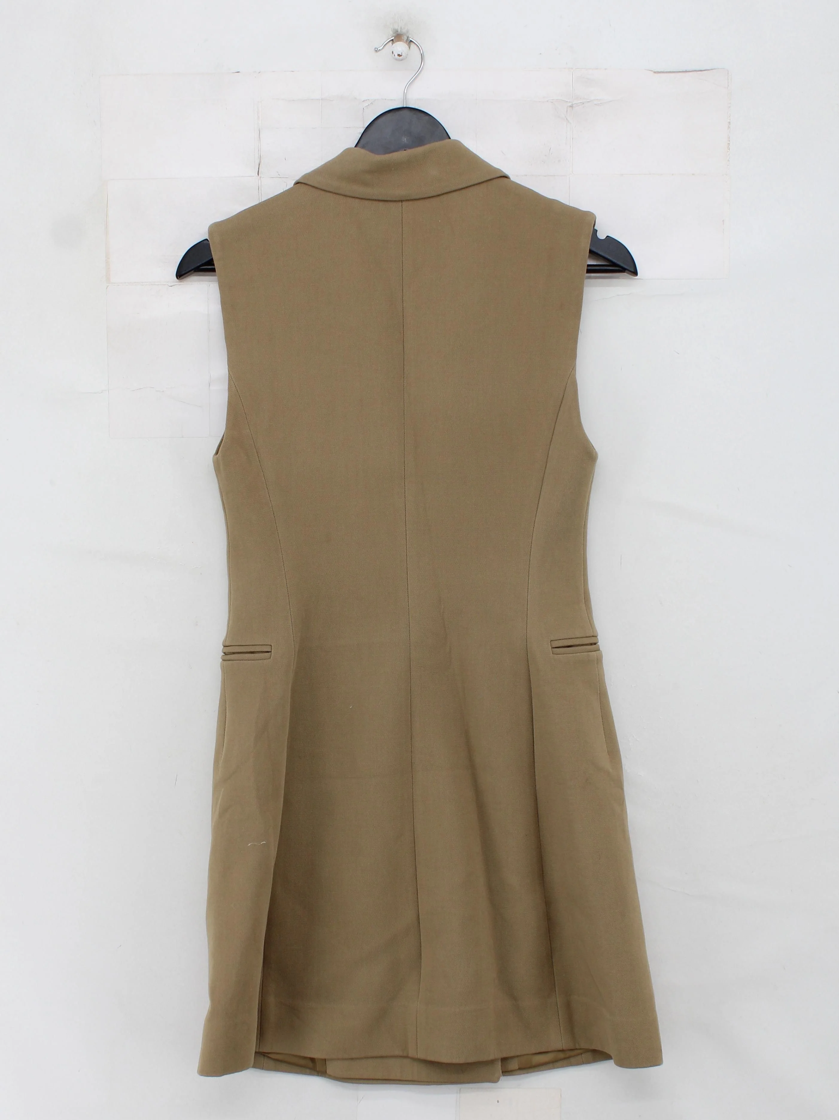 & Other Stories Shirt Mini Dress in Tan - Image 2