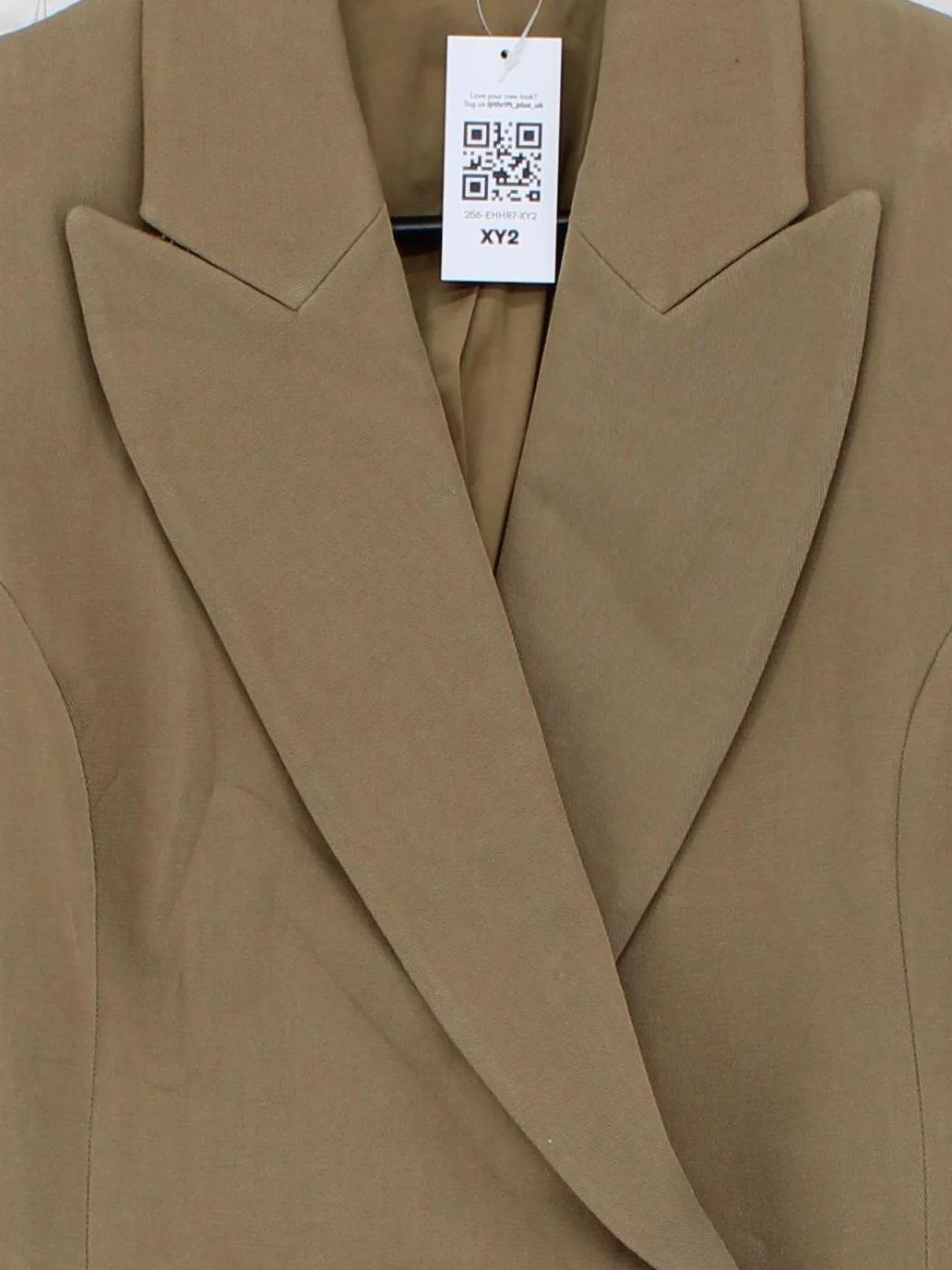 & Other Stories Shirt Mini Dress in Tan - Image 3