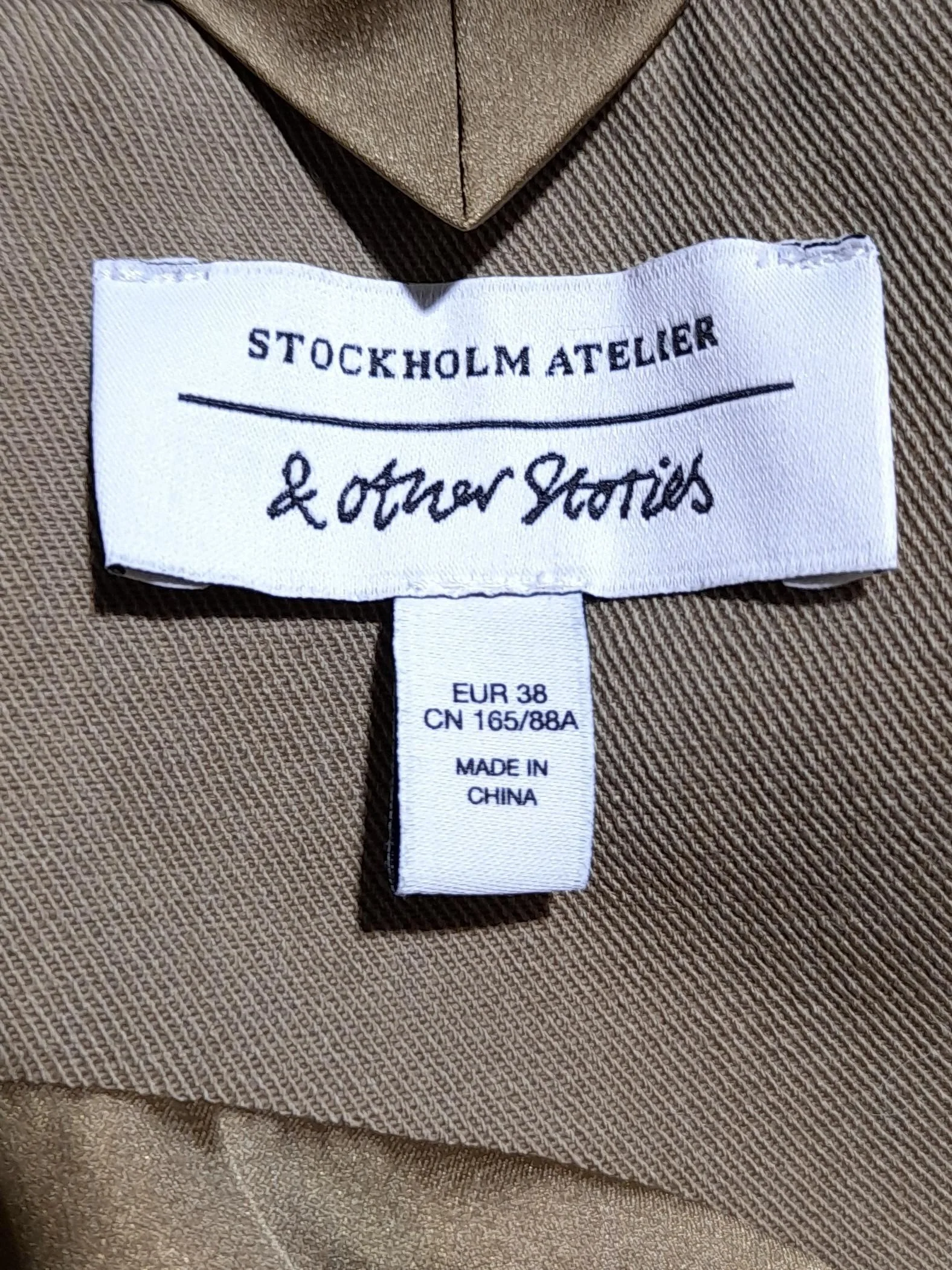& Other Stories Shirt Mini Dress in Tan - Image 7