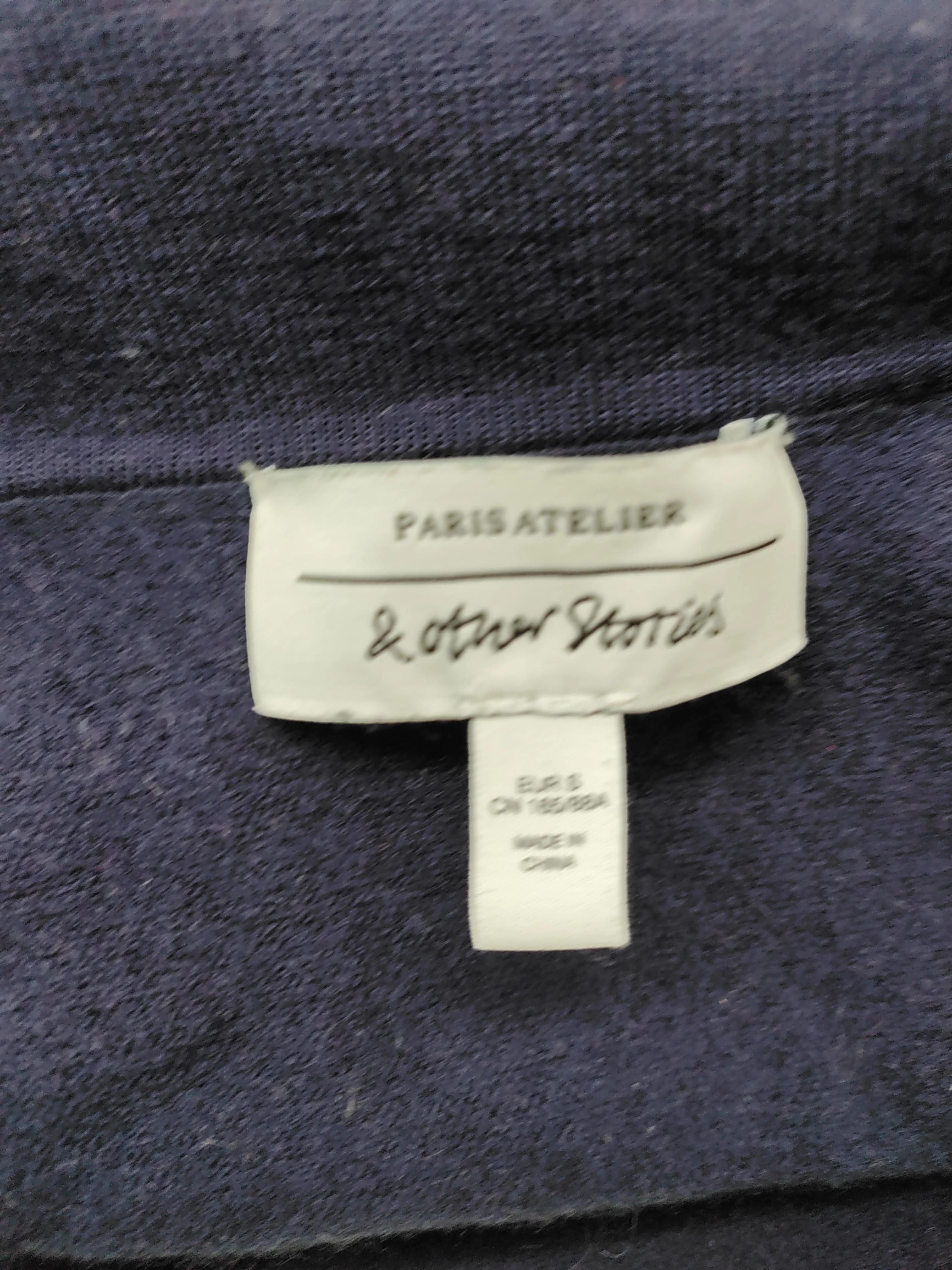 & Other Stories Shirt Mini Dress S in Blue - Image 7