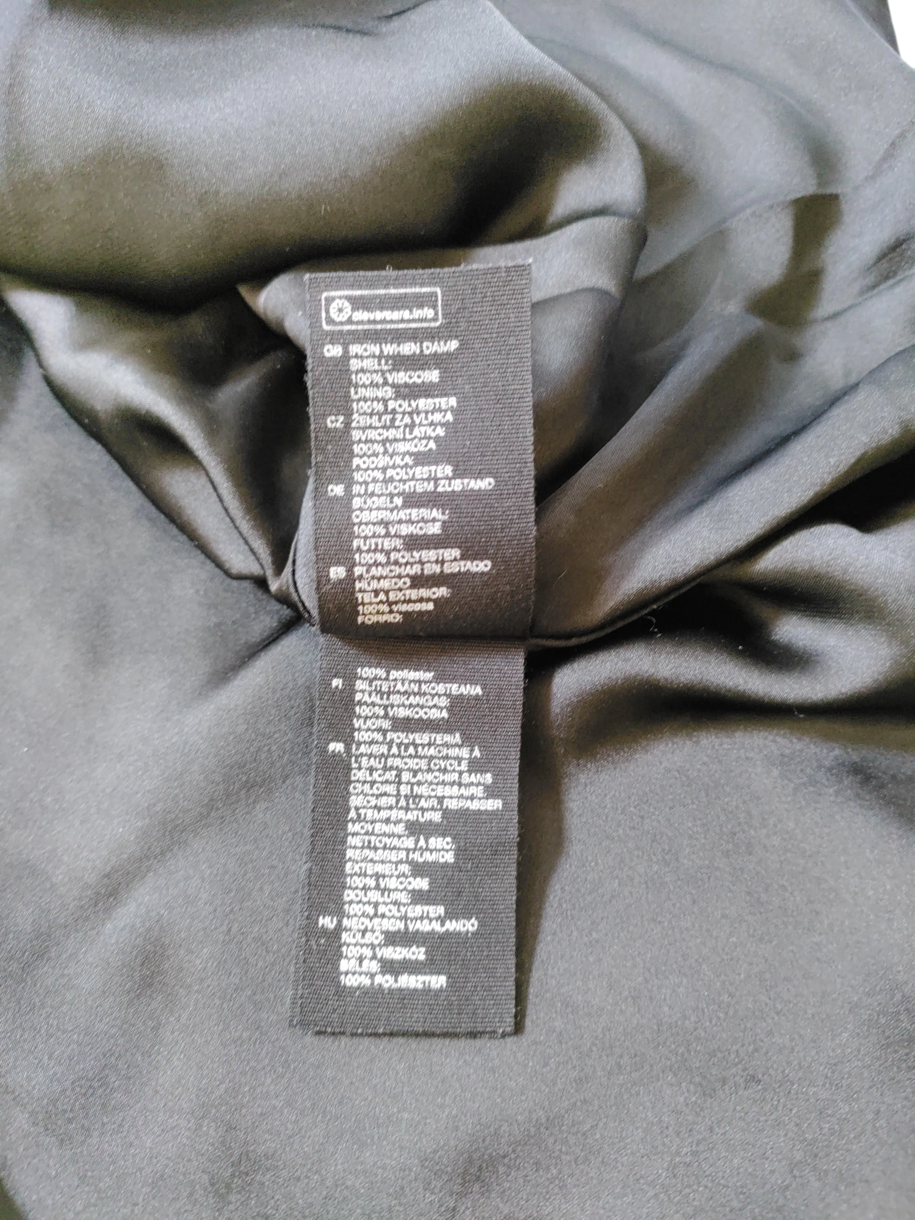 & Other Stories Skater Mini Dress in Black - Image 6