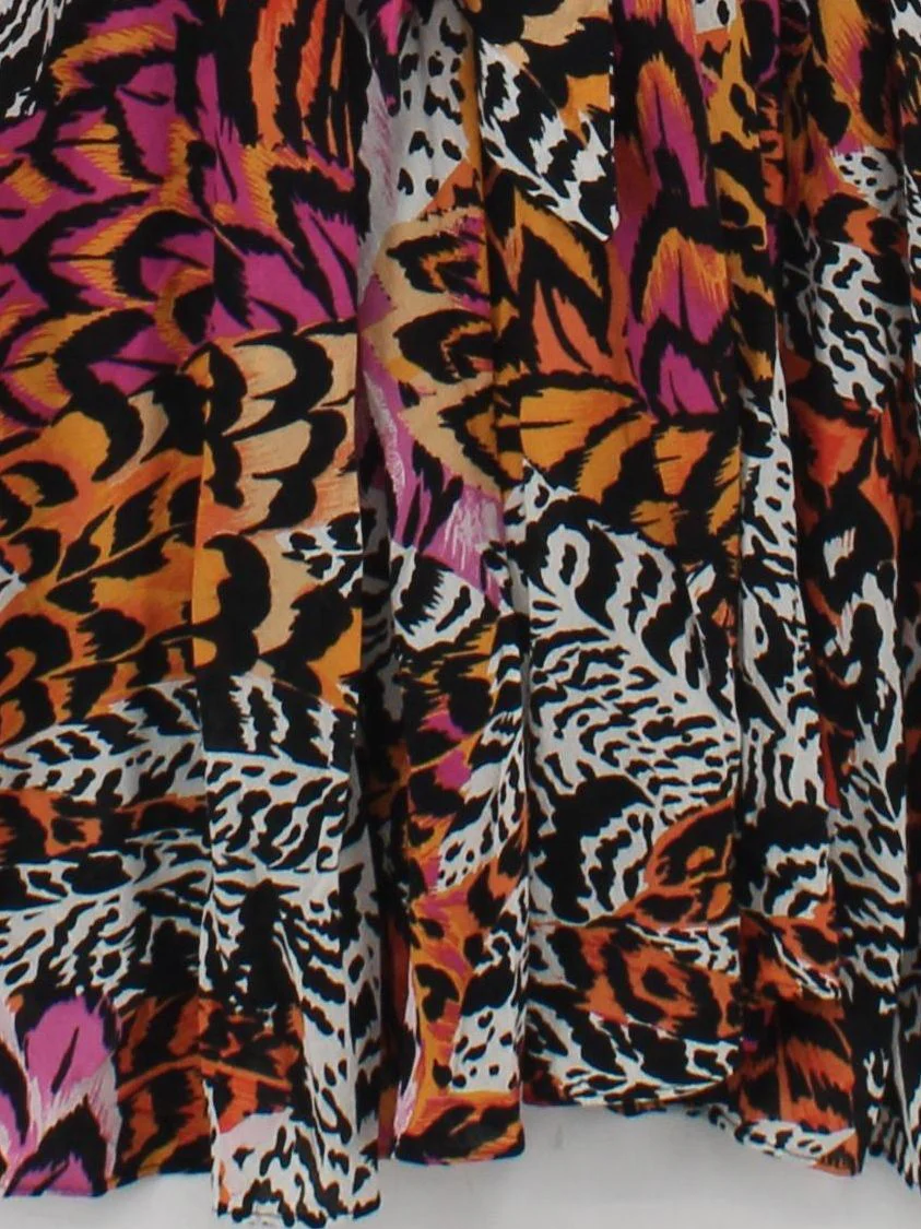 & Other Stories Skater Mini Dress in Multi - Image 4