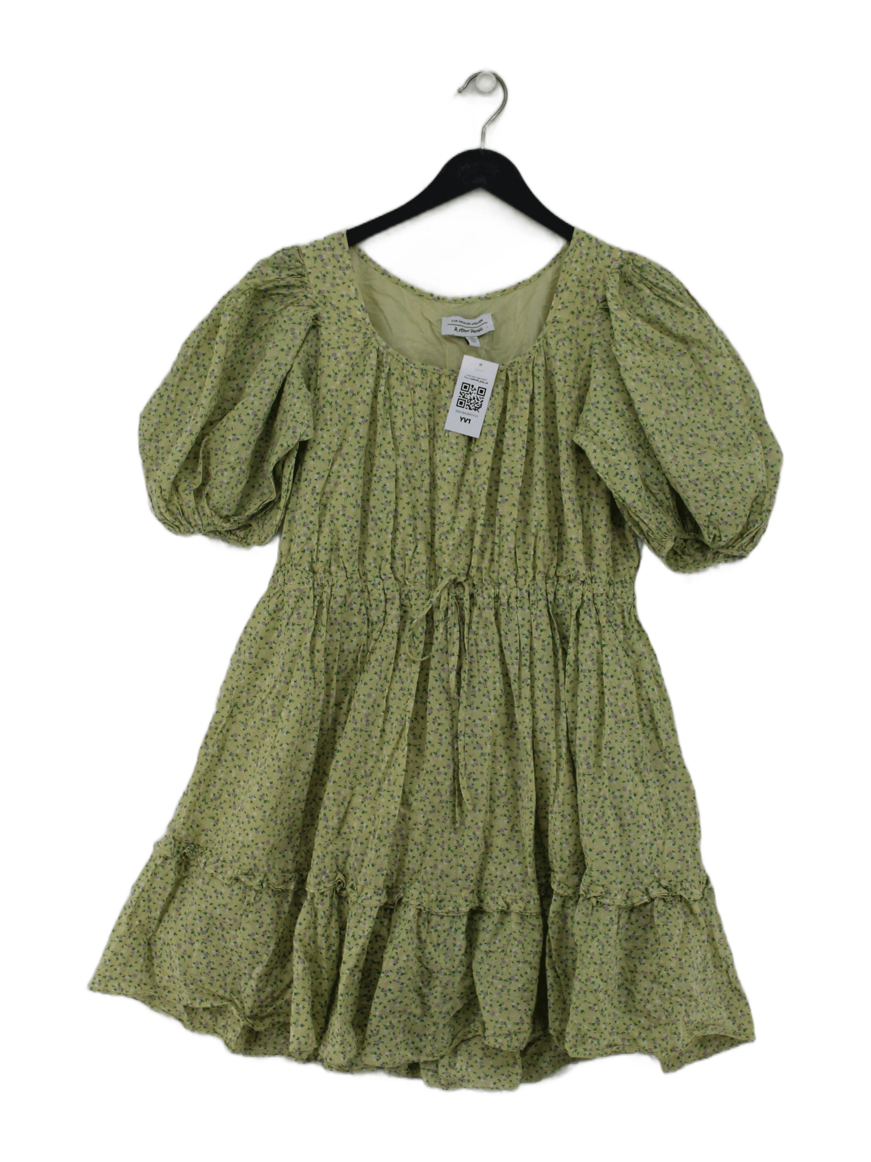 & Other Stories Skater Mini Dress UK8 in Green