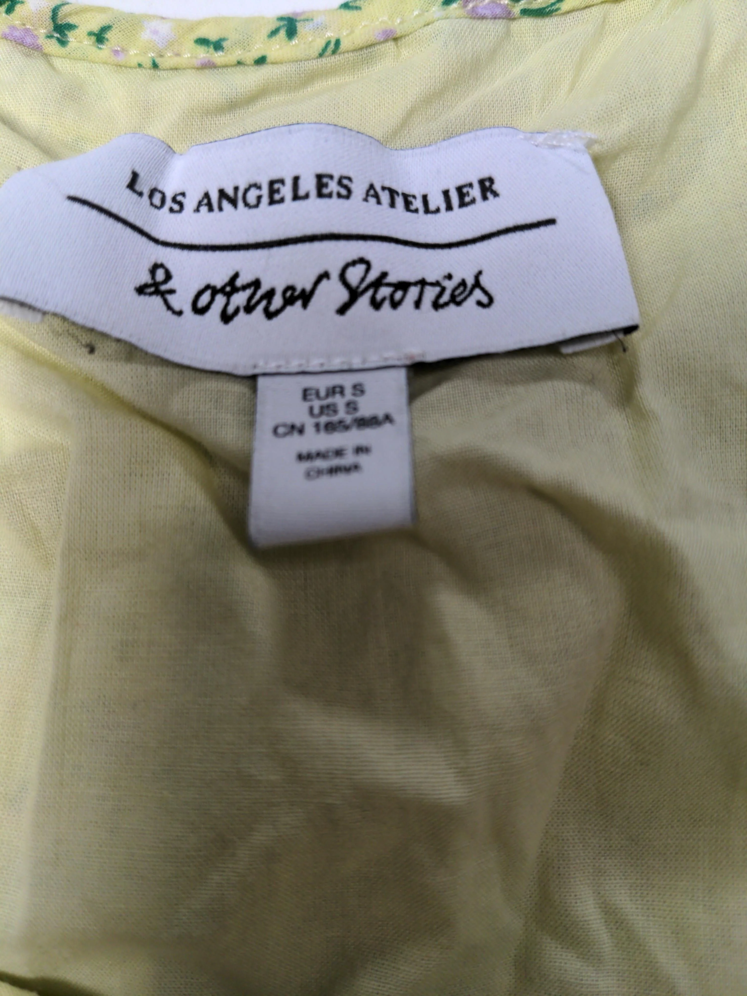& Other Stories Skater Mini Dress UK8 in Green - Image 5