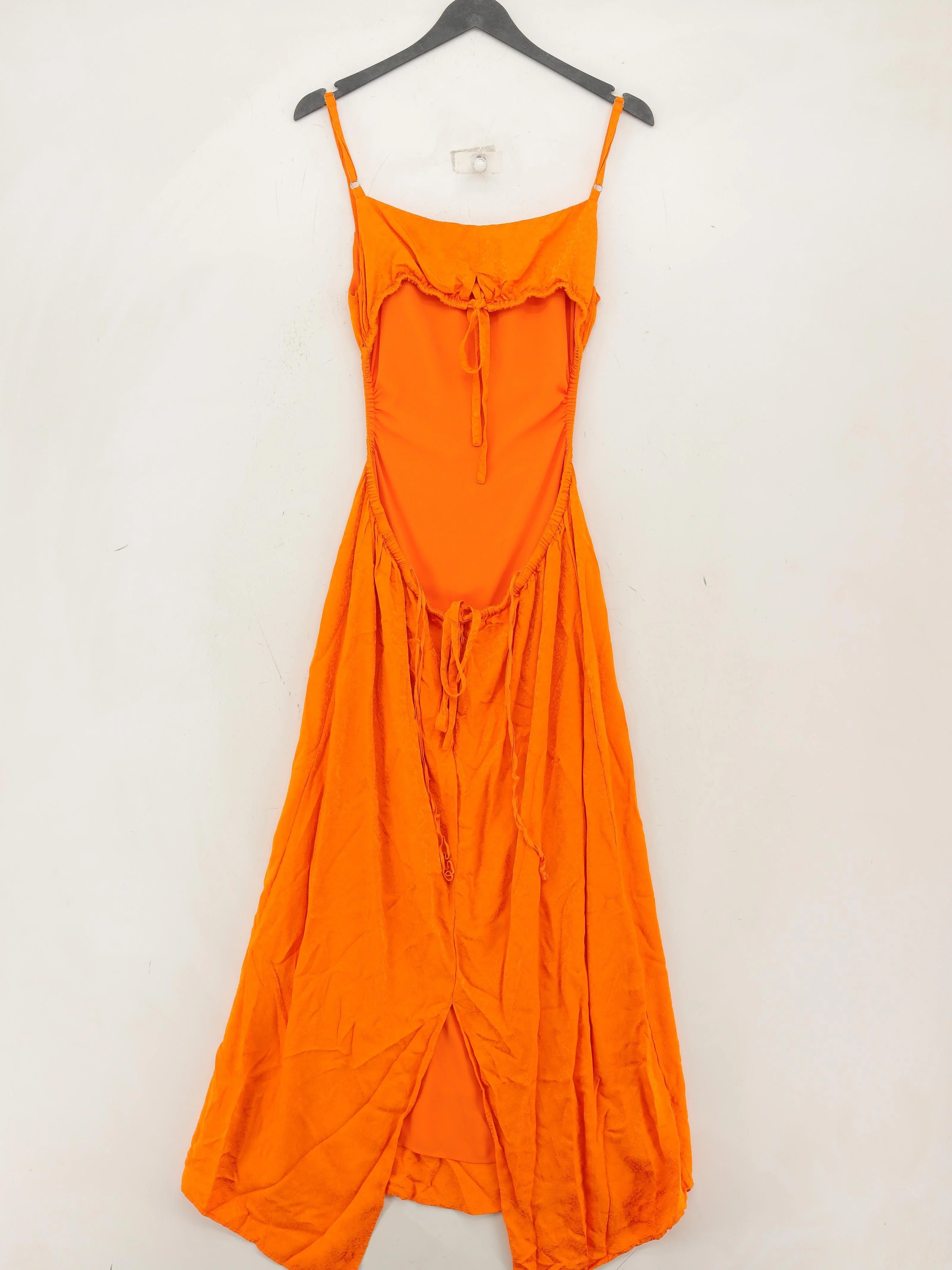 & Other Stories Slip Maxi Dress in Orange - Image 2