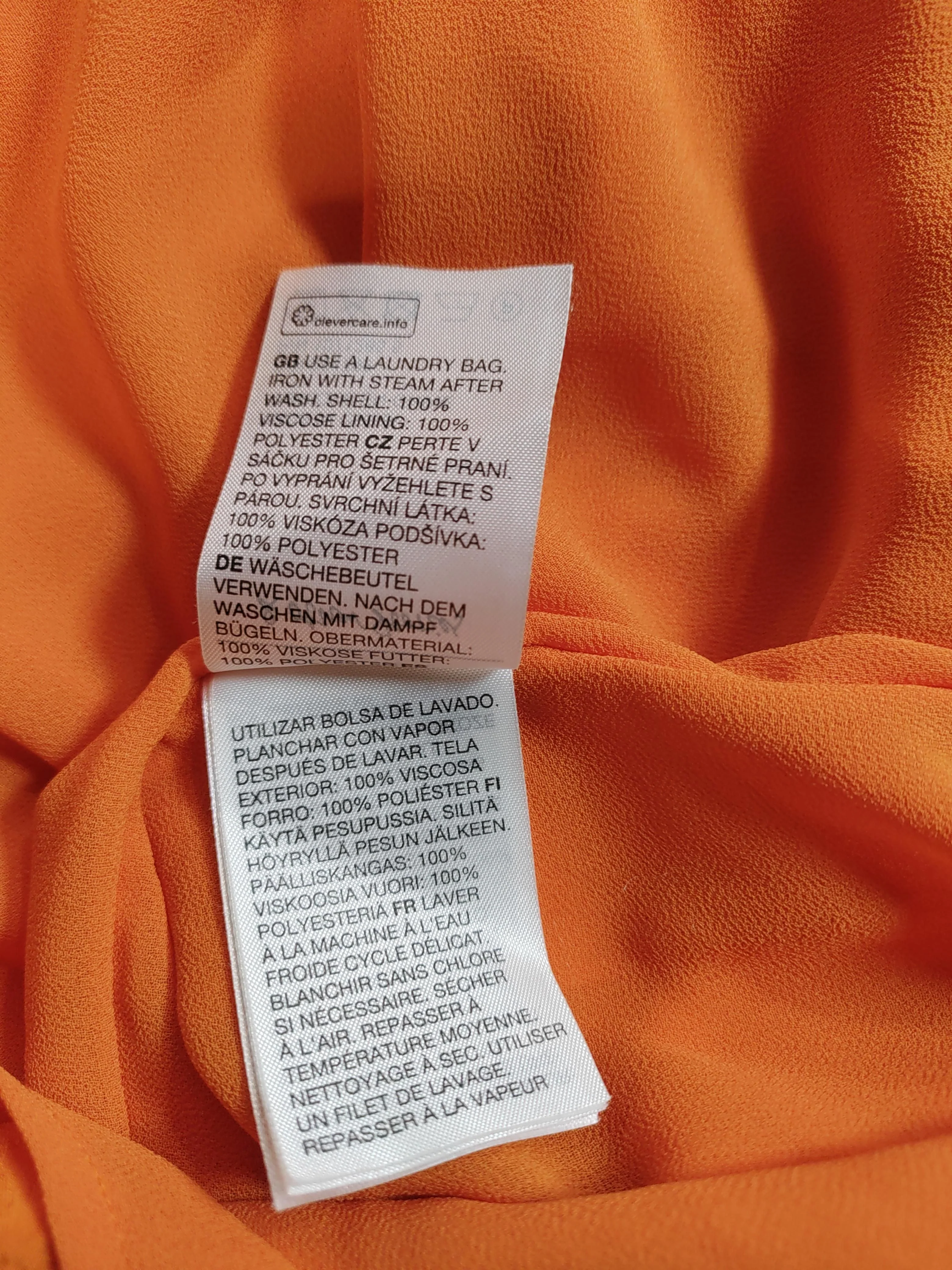 & Other Stories Slip Maxi Dress in Orange - Image 6
