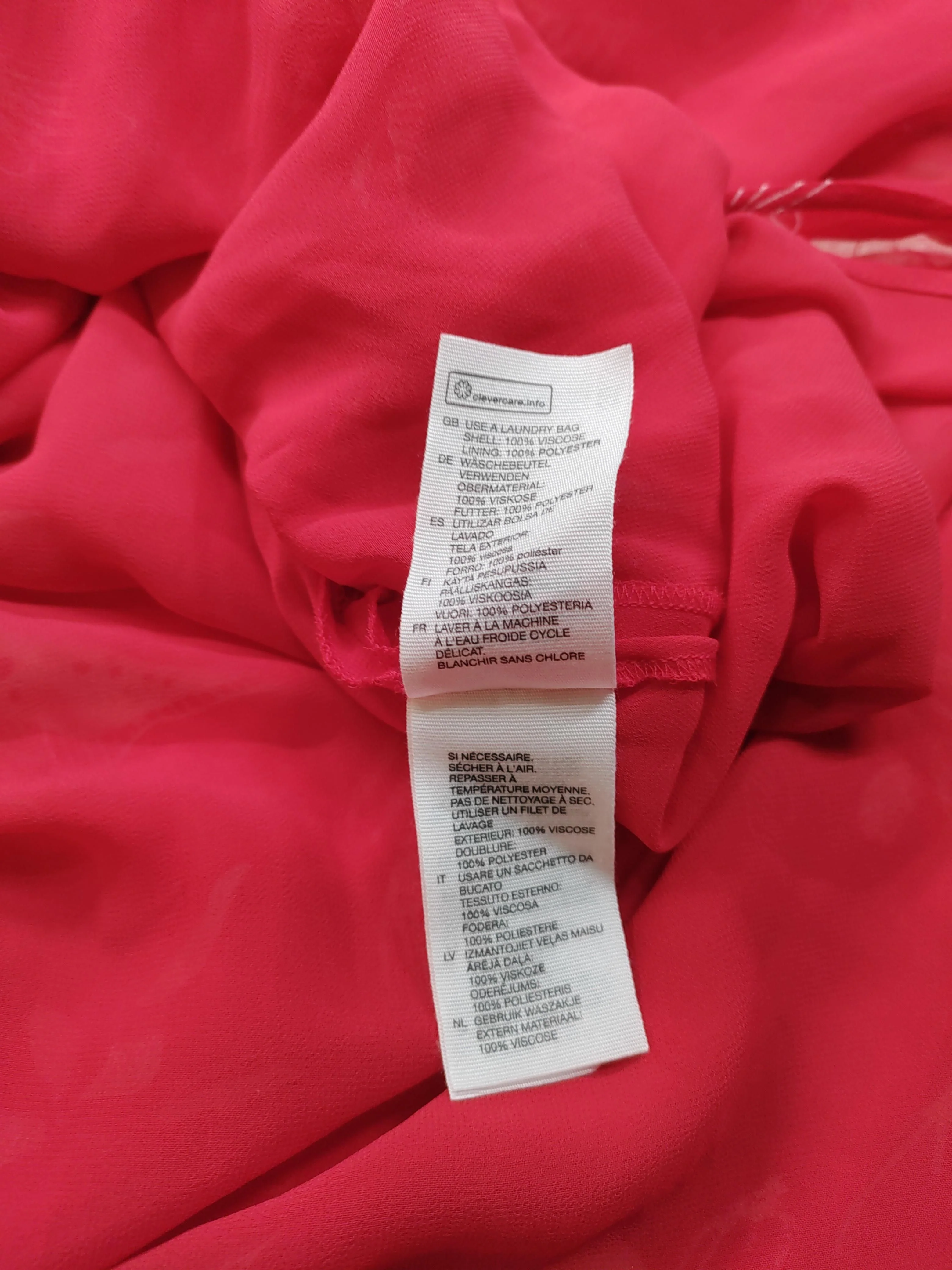 & Other Stories Slip Midi Dress in Red - Image 6