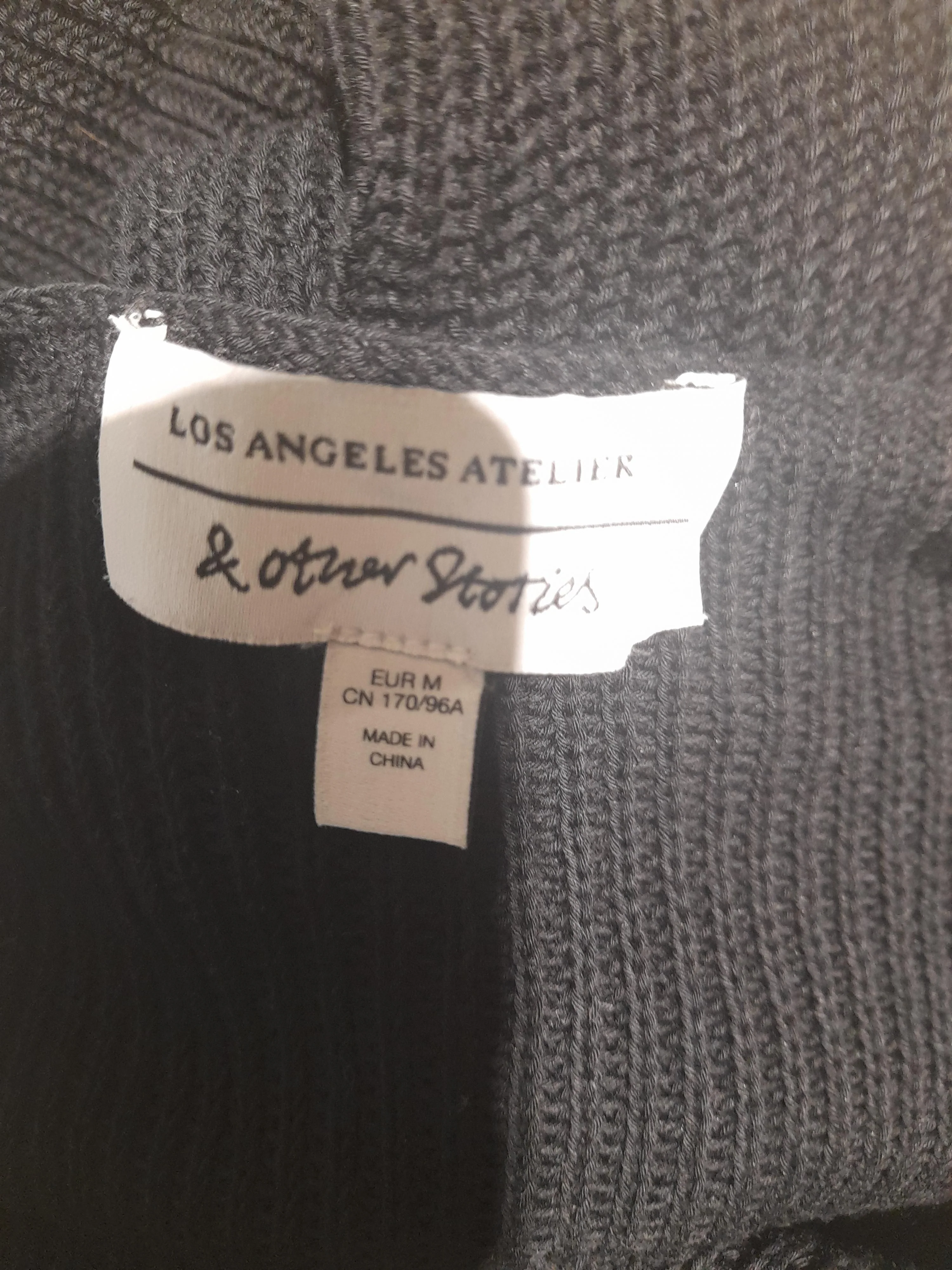 & Other Stories Slip Midi Dress M in Black - Image 5