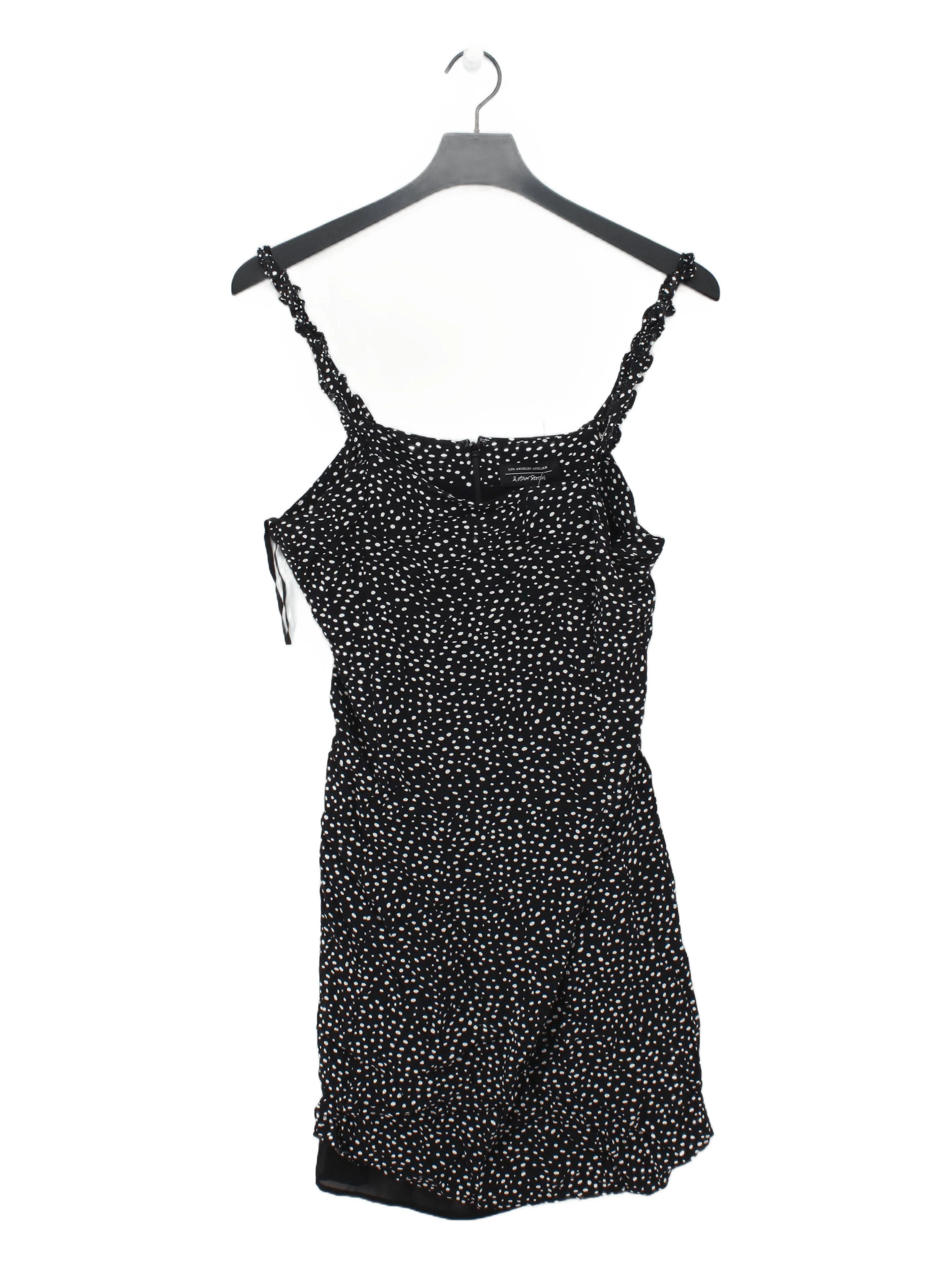 & Other Stories Slip Mini Dress in Black