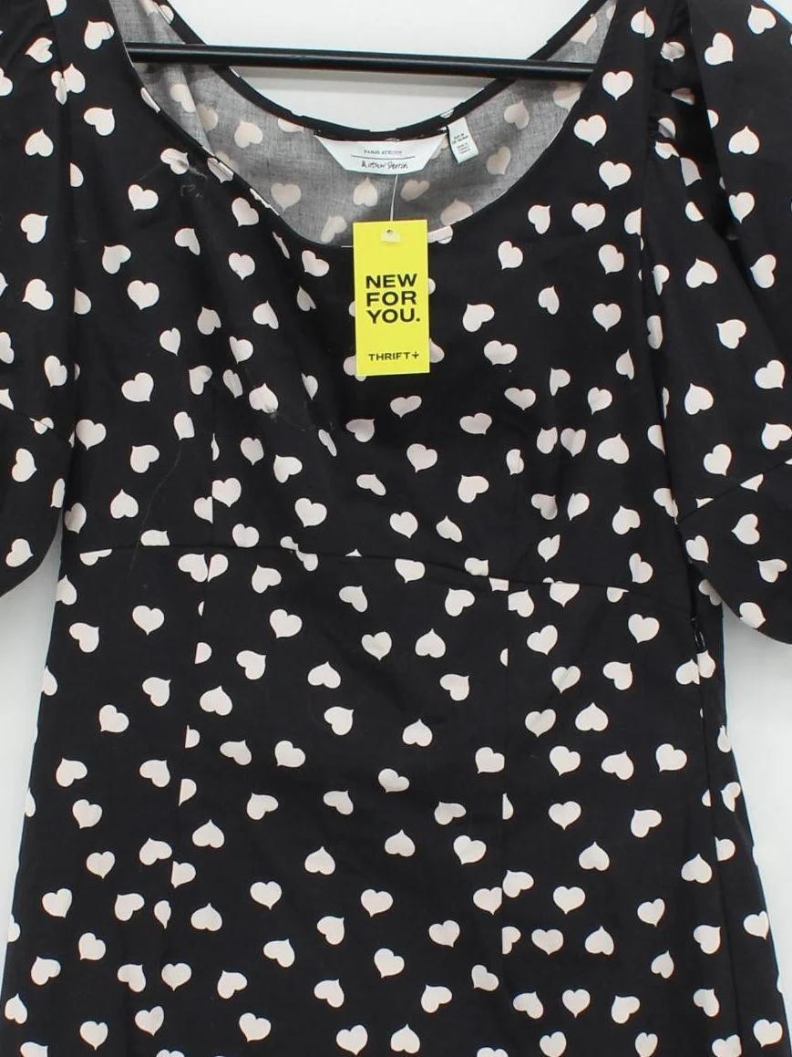 & Other Stories T-Shirt Mini Dress in Black - Image 3