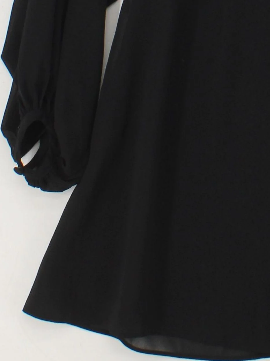 & Other Stories T-Shirt Mini Dress in Black - Image 4
