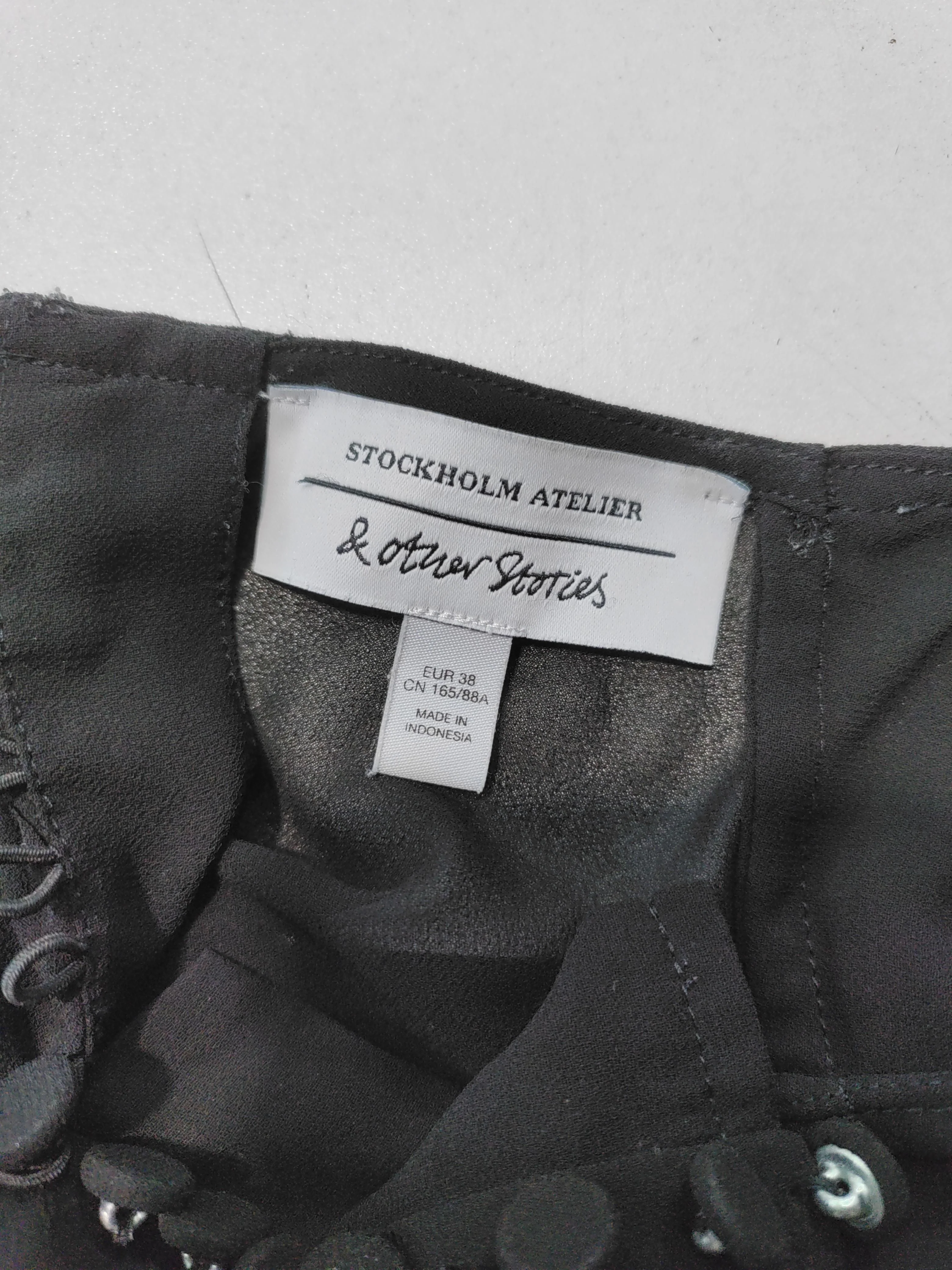 & Other Stories T-Shirt Mini Dress in Black - Image 5