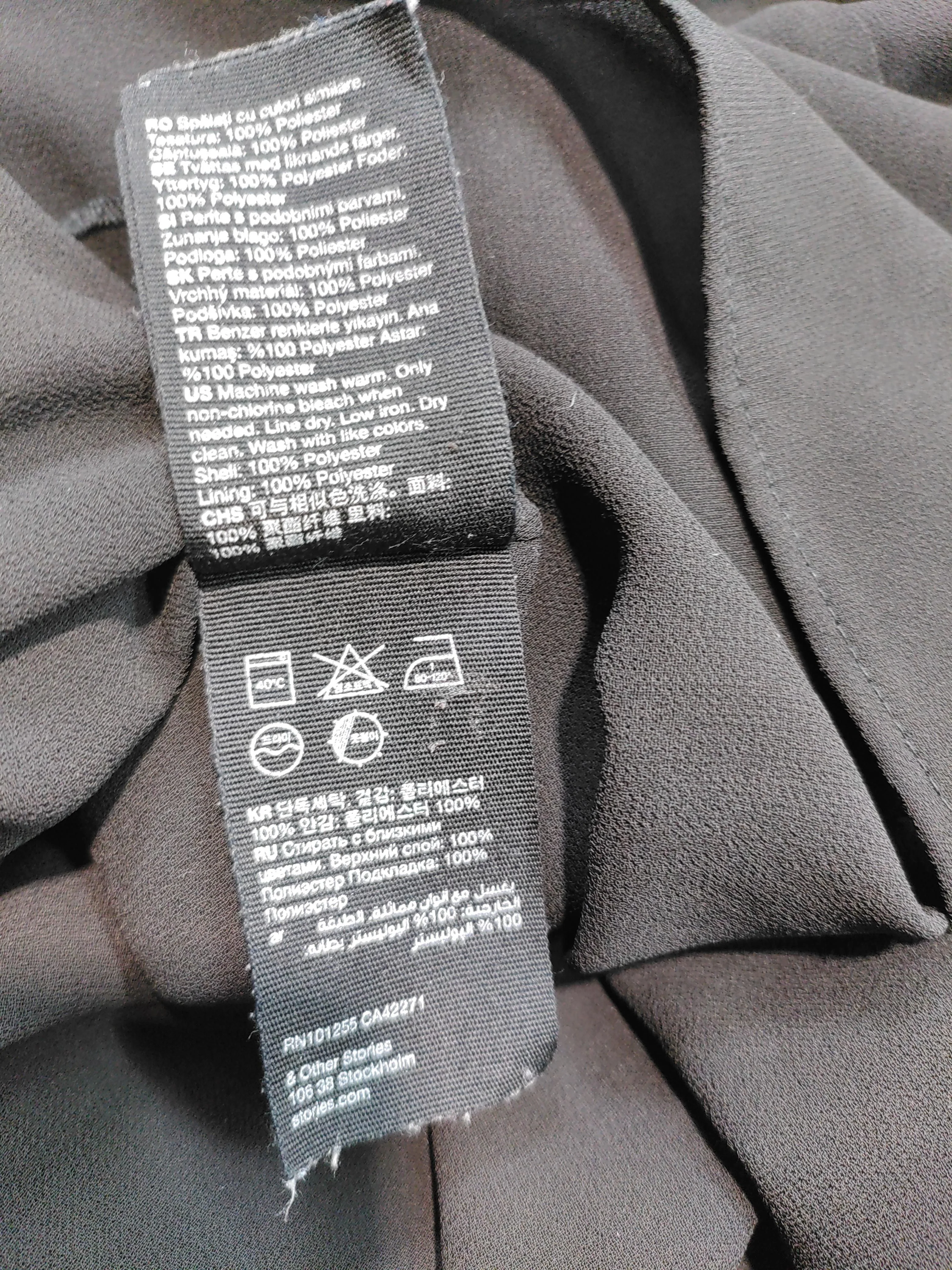 & Other Stories T-Shirt Mini Dress in Black - Image 6