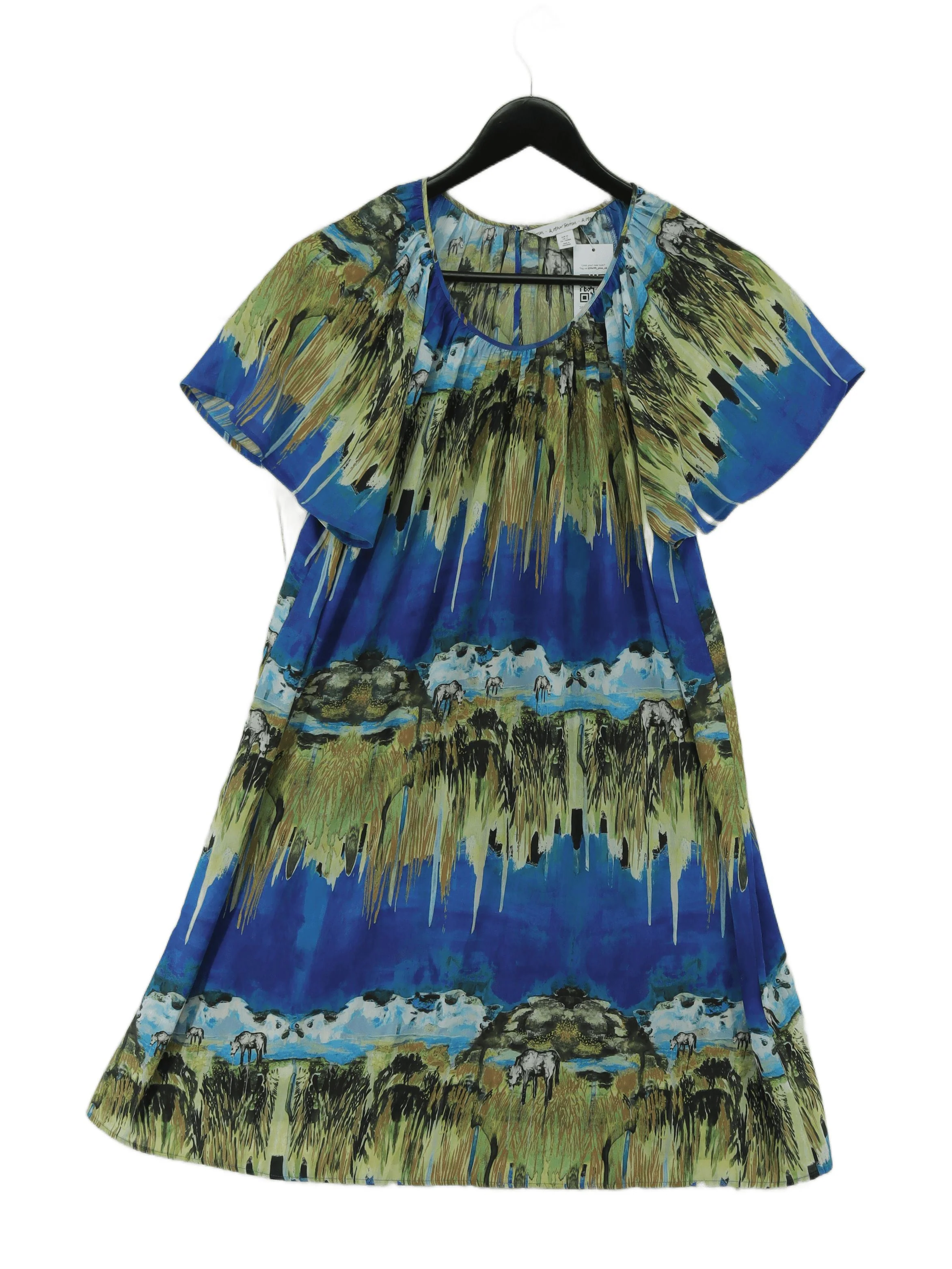 & Other Stories T-Shirt Mini Dress UK14 in Multi