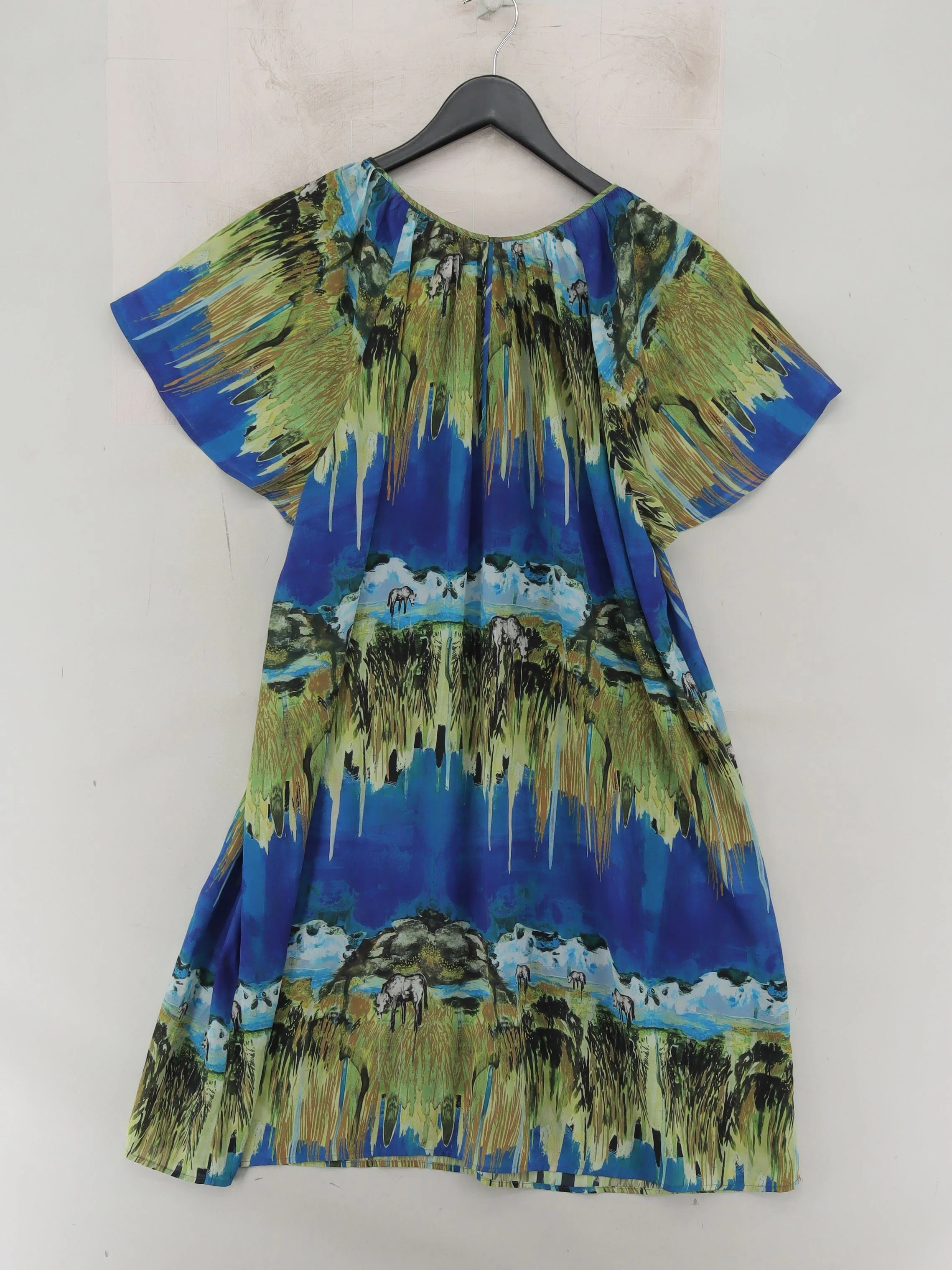 & Other Stories T-Shirt Mini Dress UK14 in Multi - Image 2
