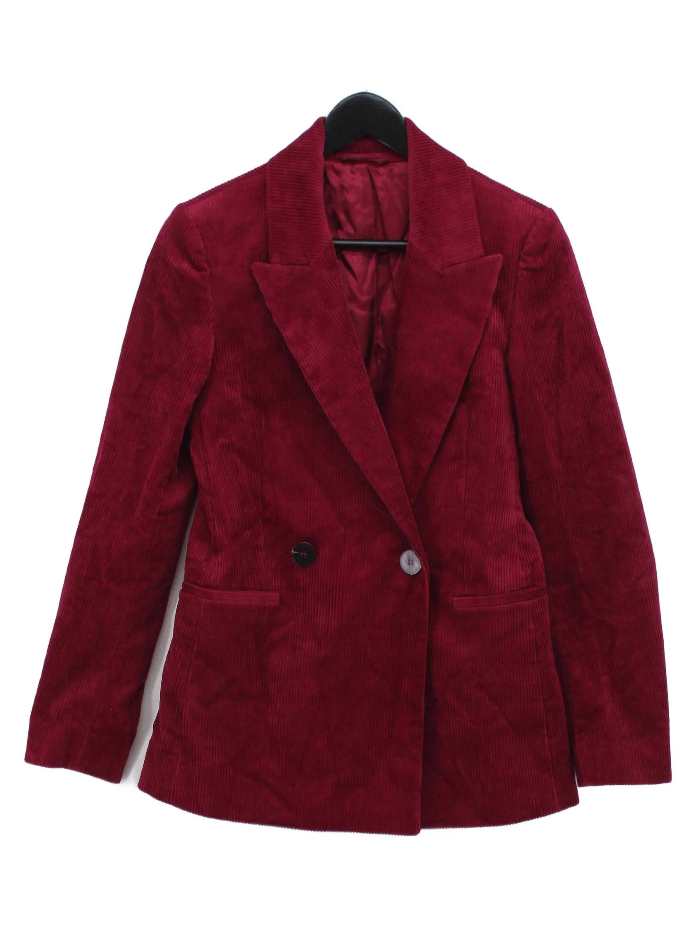 & Other Stories Women's Blazer UK 6 Pink 100% Other Overcoat