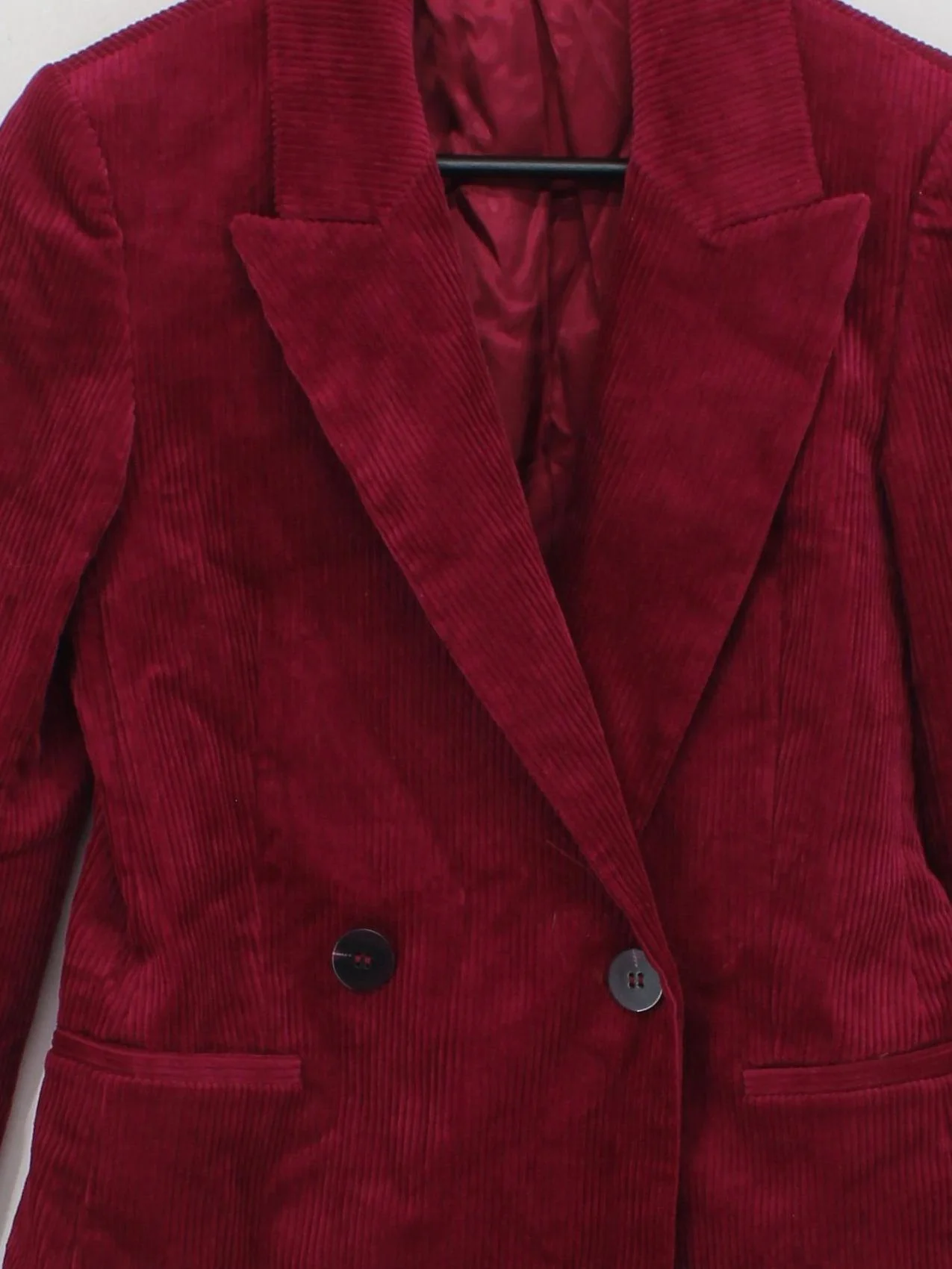 & Other Stories Women's Blazer UK 6 Pink 100% Other Overcoat - Image 3