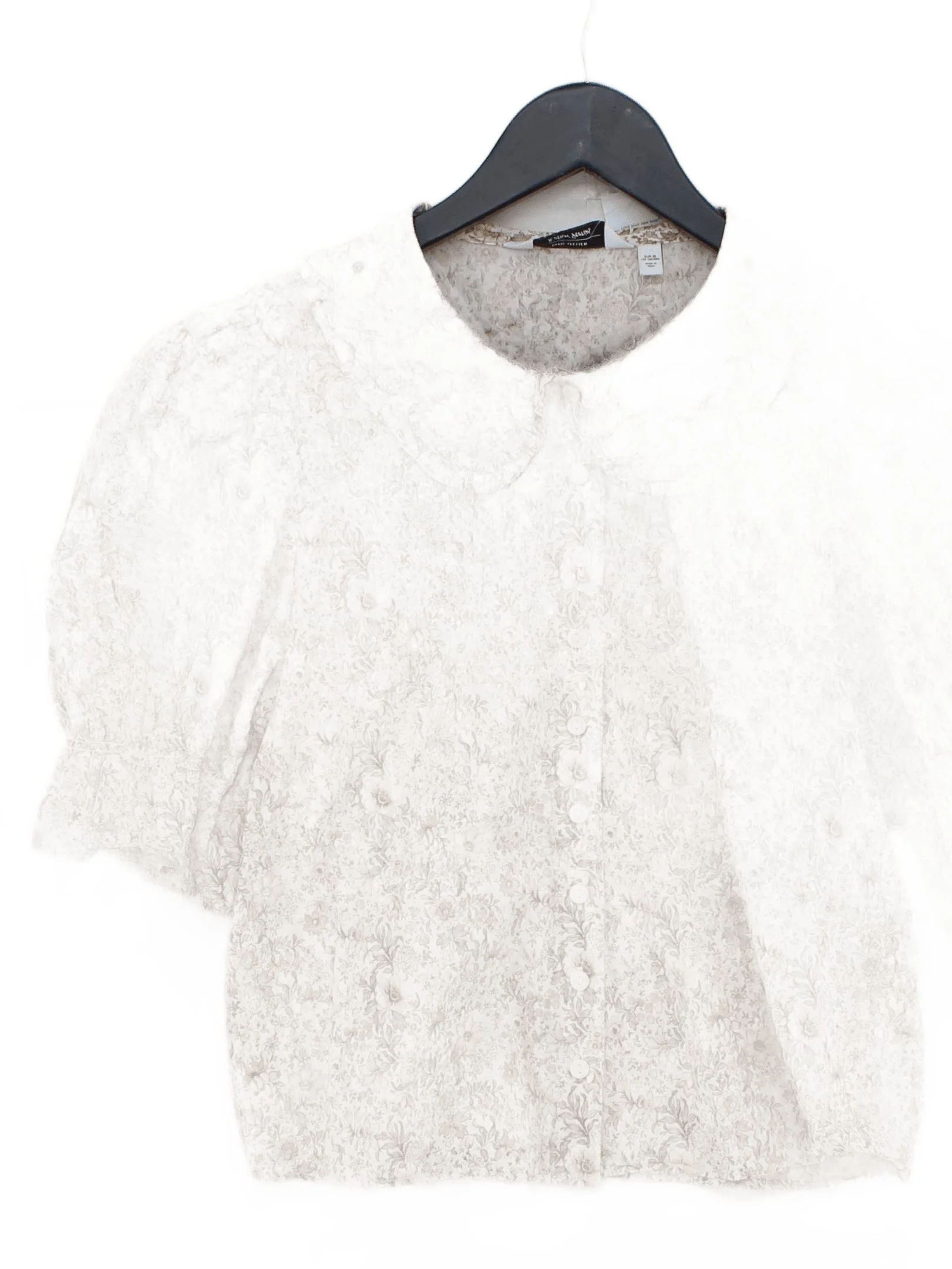 & Other Stories Women's Blouse UK 10 Multi 100% Cotton Basic