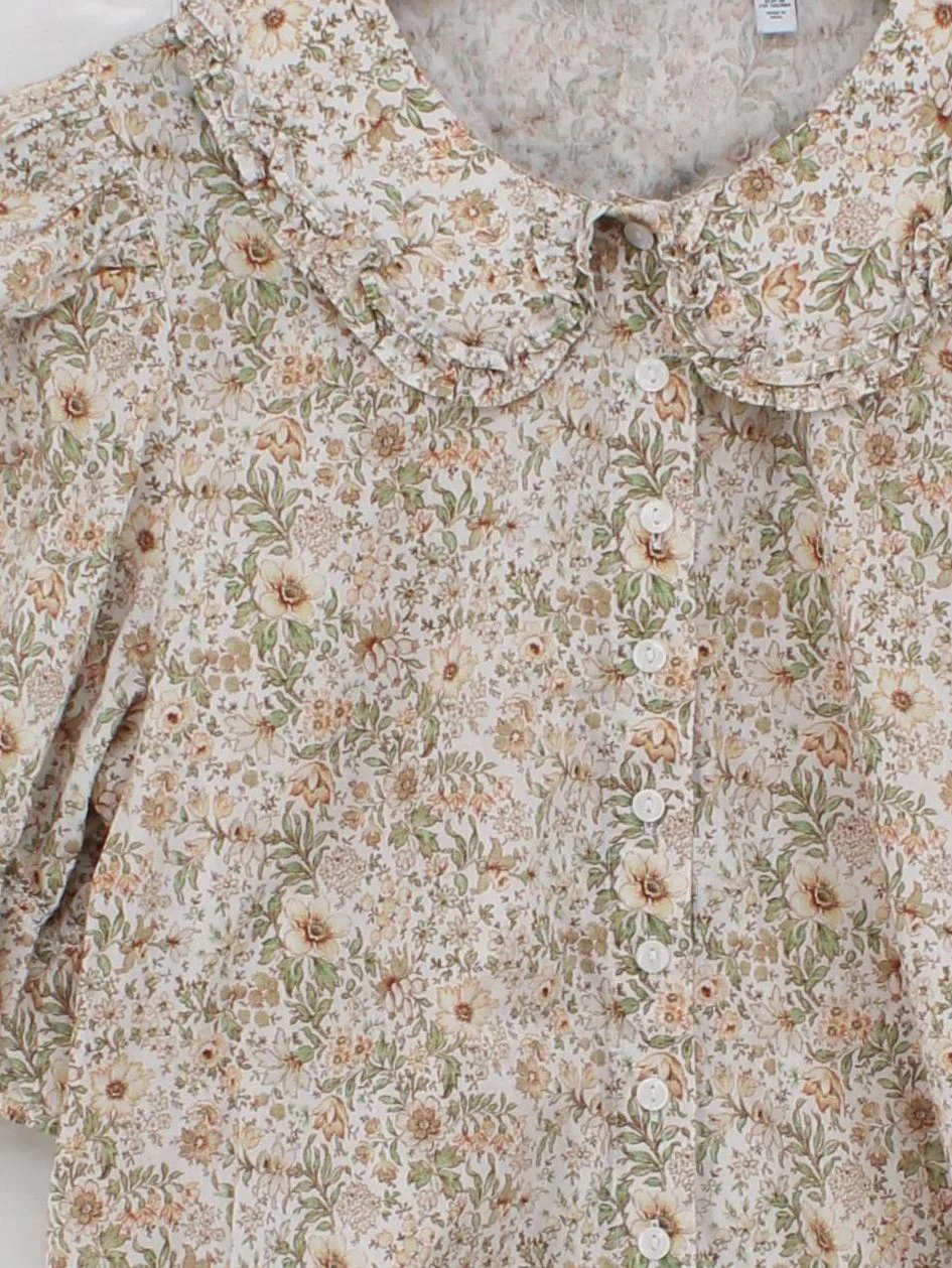 & Other Stories Women's Blouse UK 10 Multi 100% Cotton Basic - Image 3