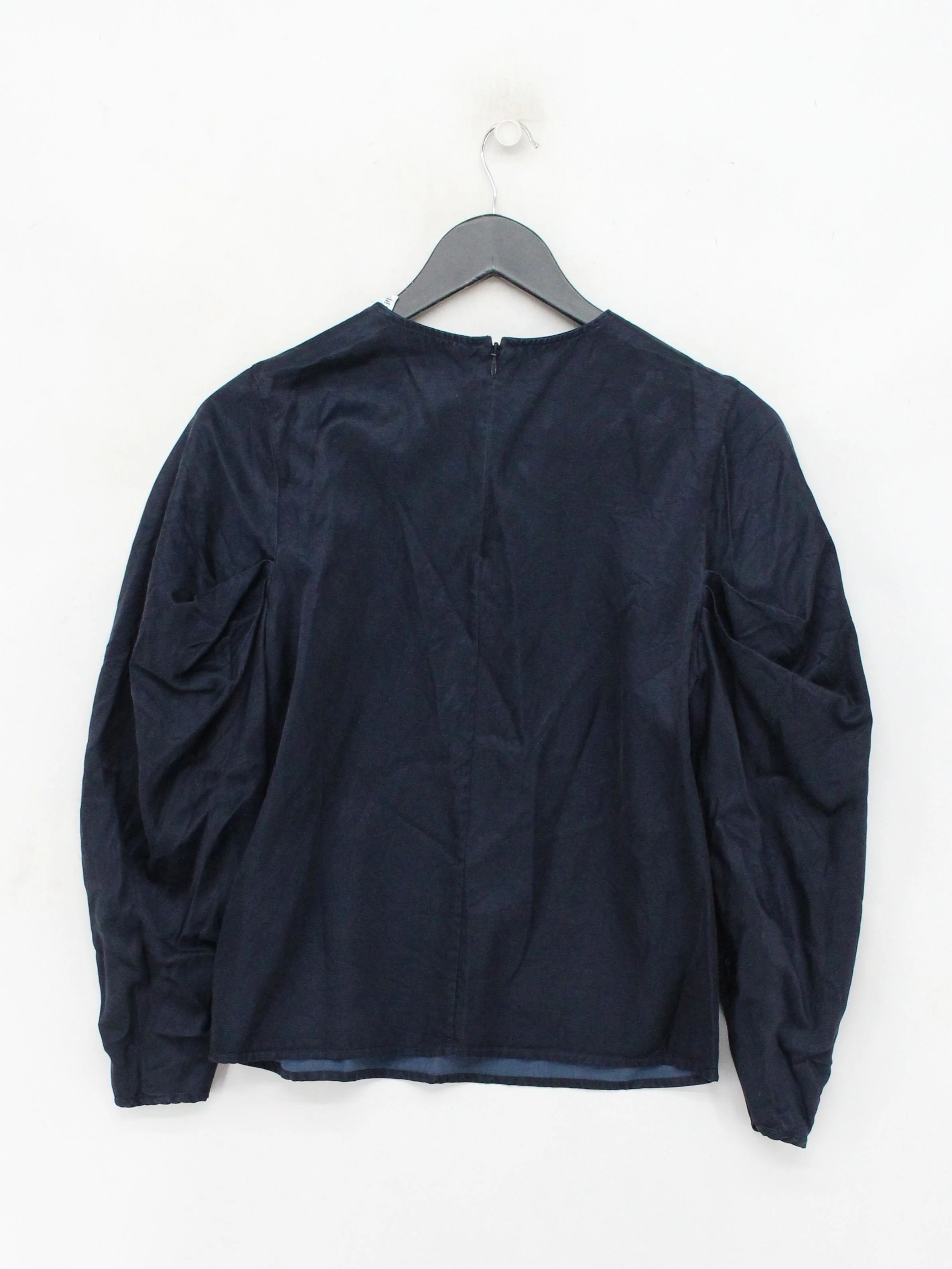 & Other Stories Women's Blouse UK 6 Blue Cotton with Other Basic - Image 2