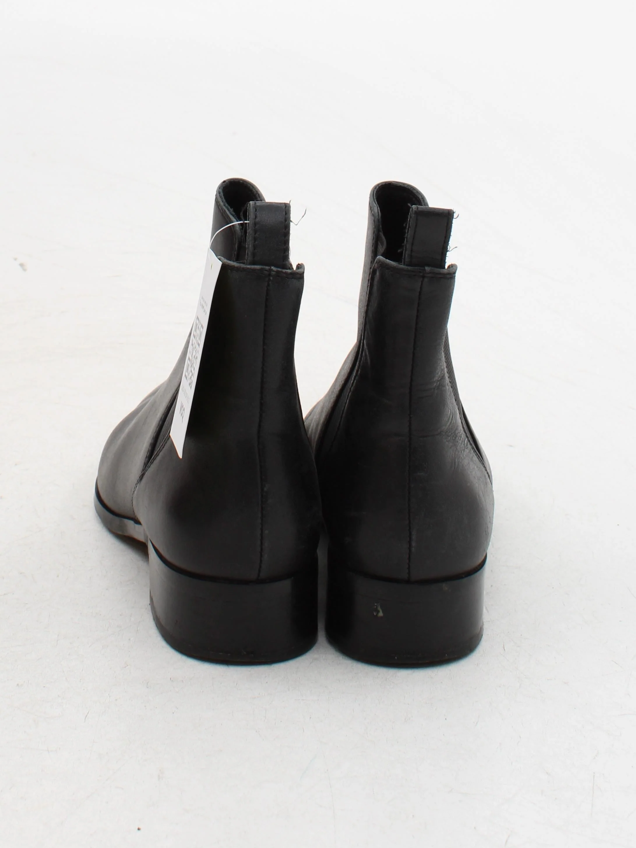 & Other Stories Women's Boots UK 6 Black 100% Leather Chelsea - Image 3