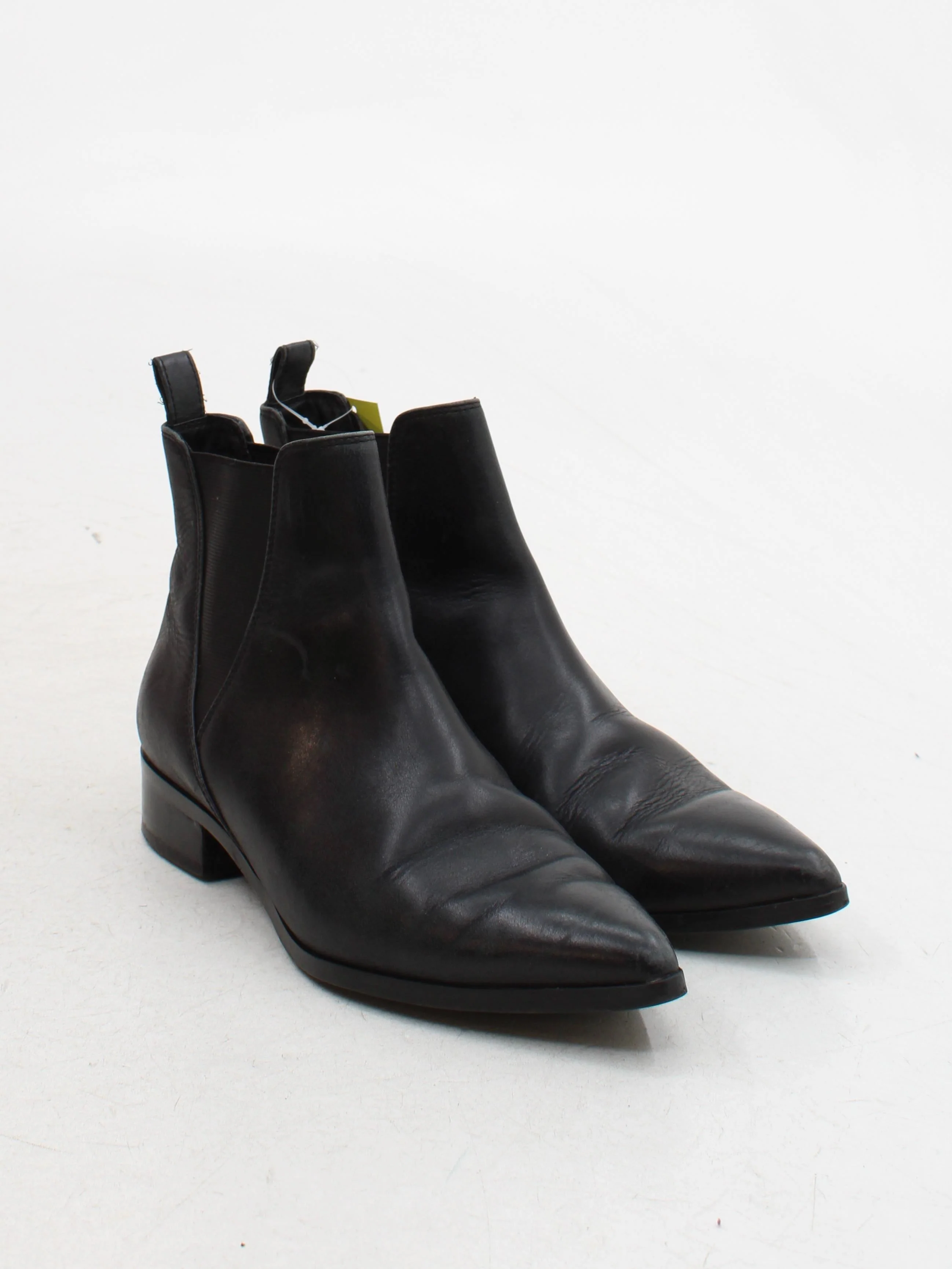 & Other Stories Women's Boots UK 6 Black 100% Leather Chelsea - Image 4