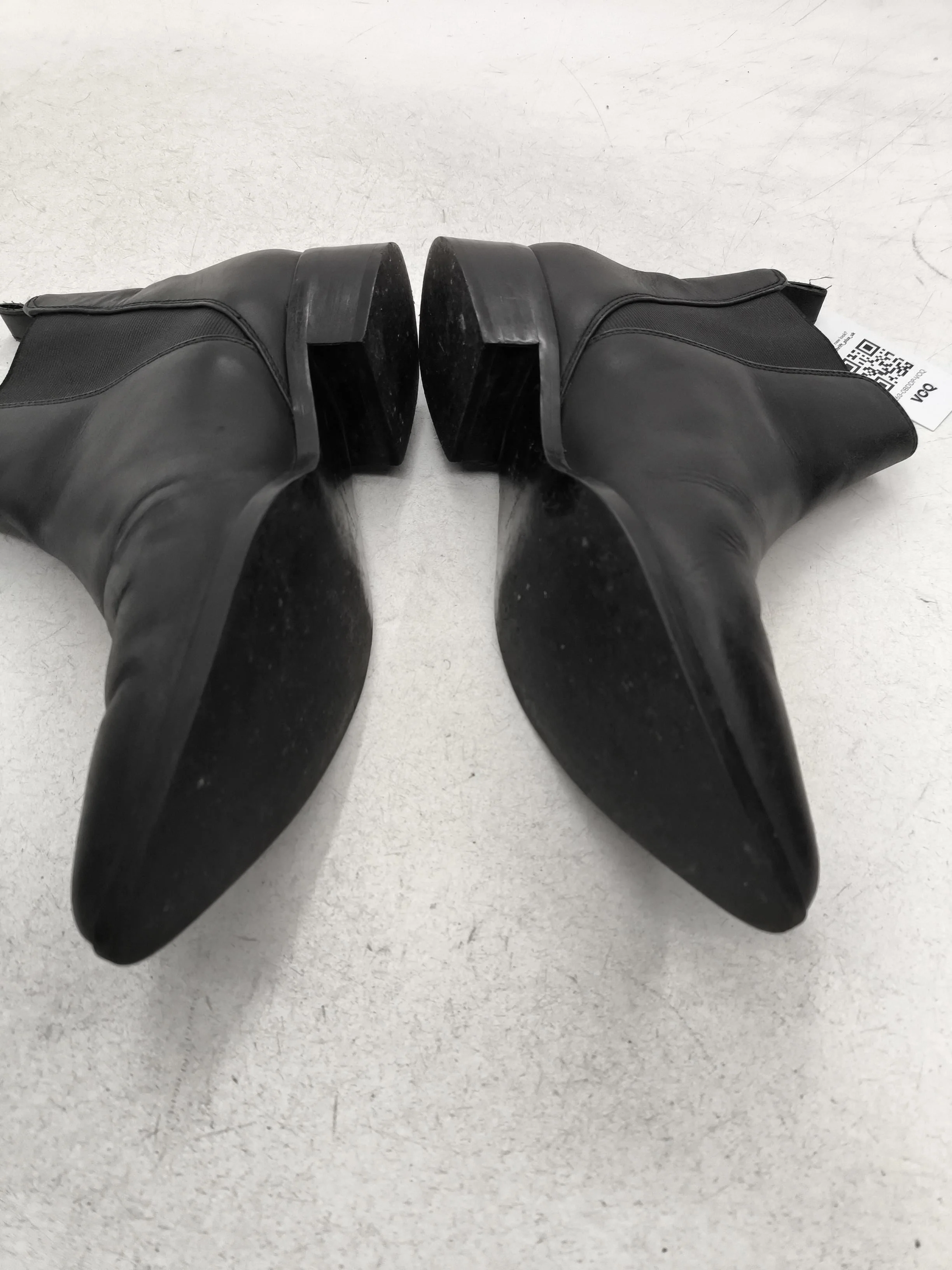& Other Stories Women's Boots UK 6 Black 100% Leather Chelsea - Image 7