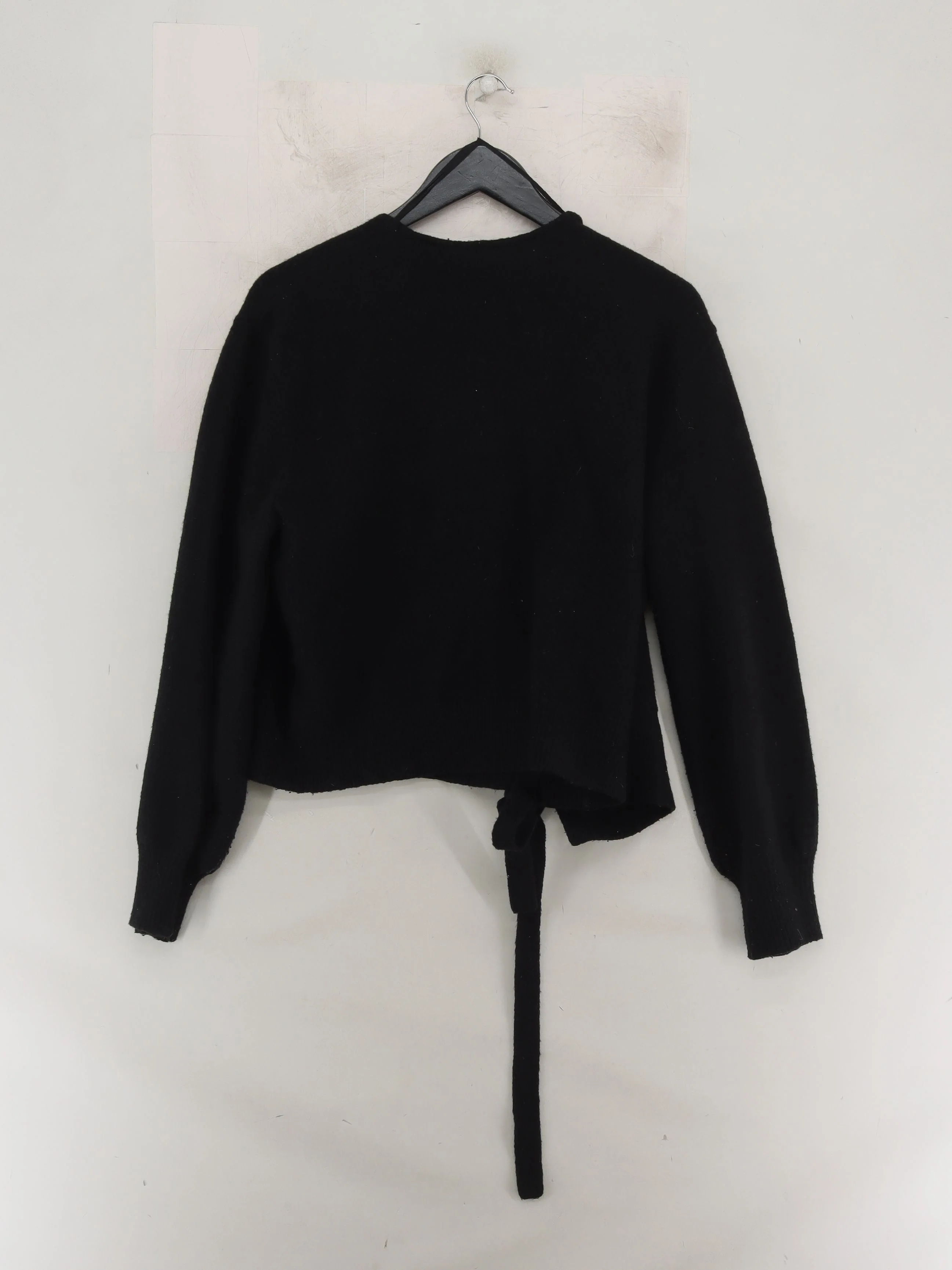 & Other Stories Women's Cardigan L Black Wool - Image 2