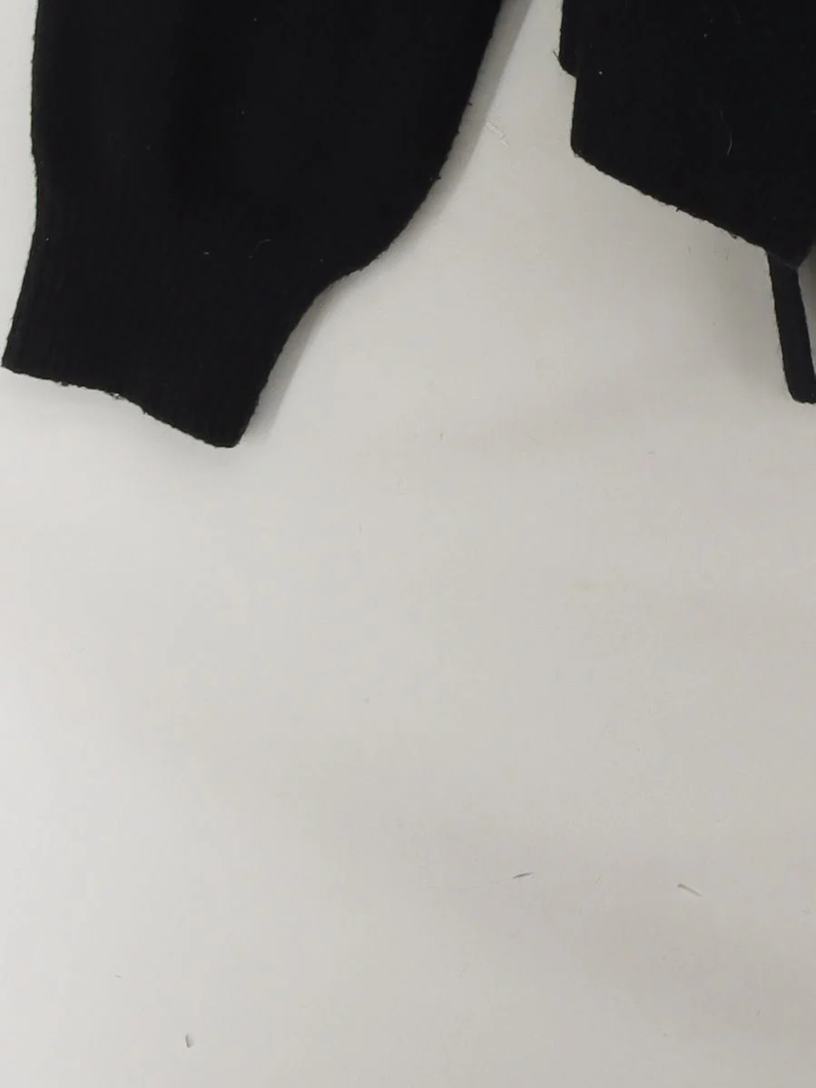 & Other Stories Women's Cardigan L Black Wool - Image 4