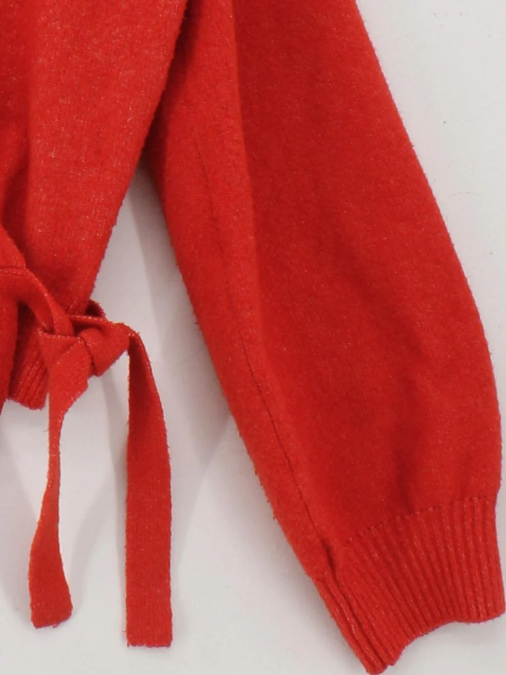 & Other Stories Women's Cardigan M Red 100% Other V-Neck Cardigan - Image 4