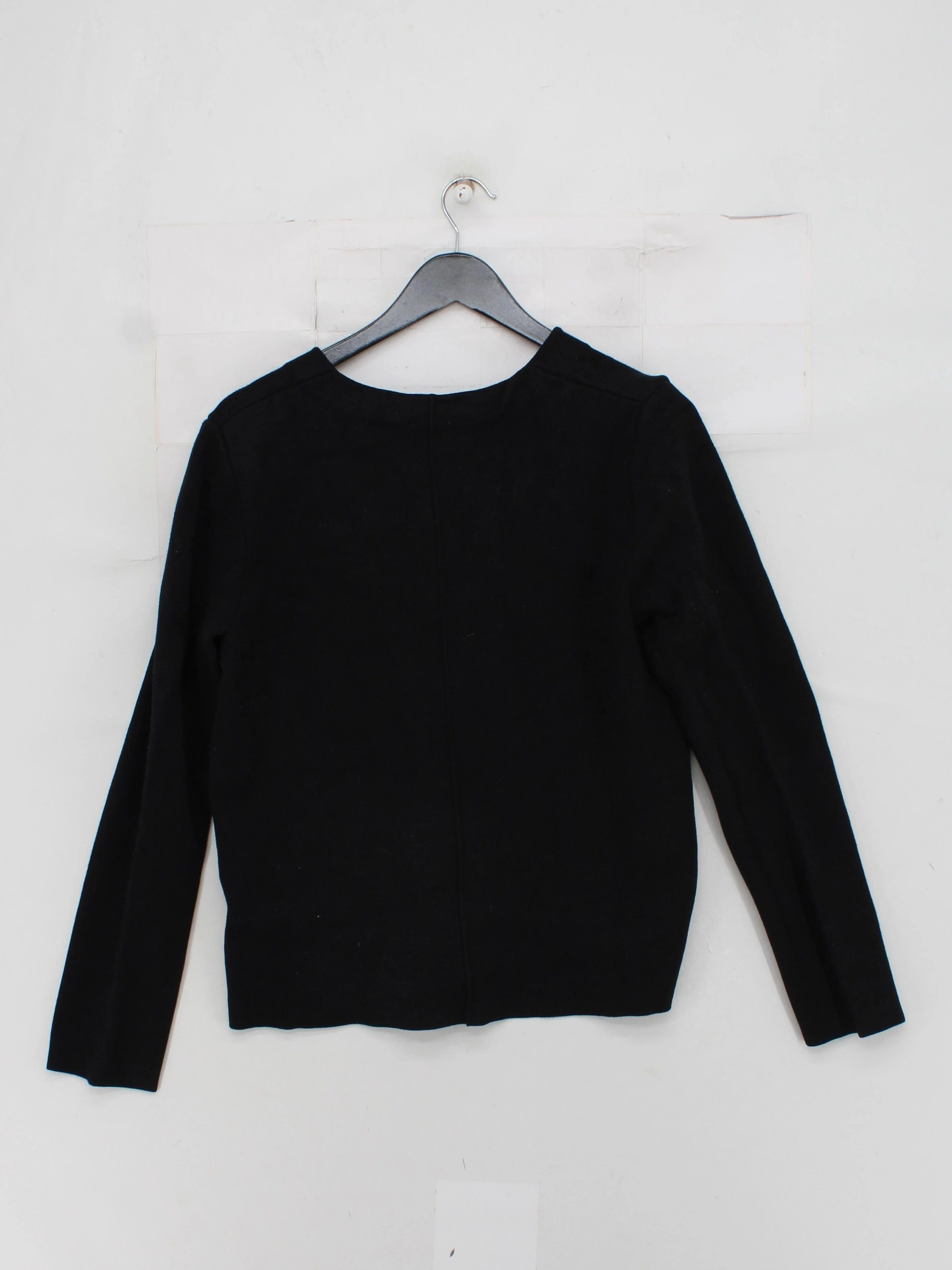 & Other Stories Women's Cardigan S Black 100% Other V-Neck Cardigan - Image 2