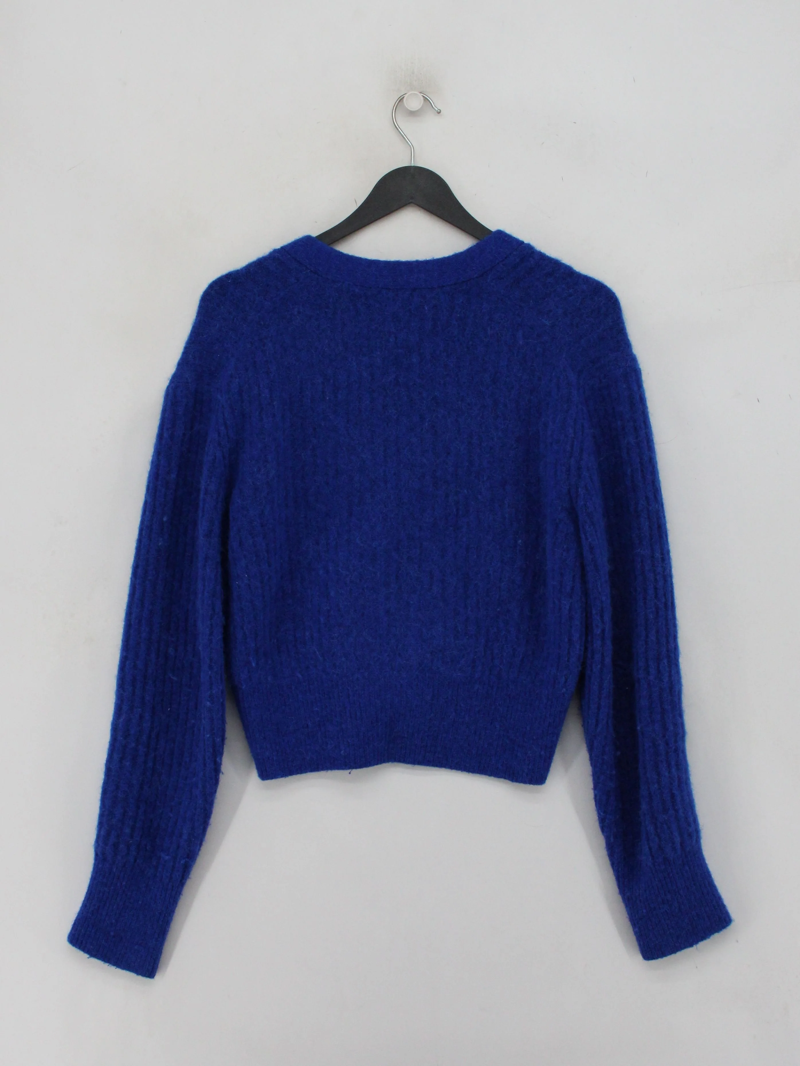 & Other Stories Women's Cardigan S Blue Wool - Image 2