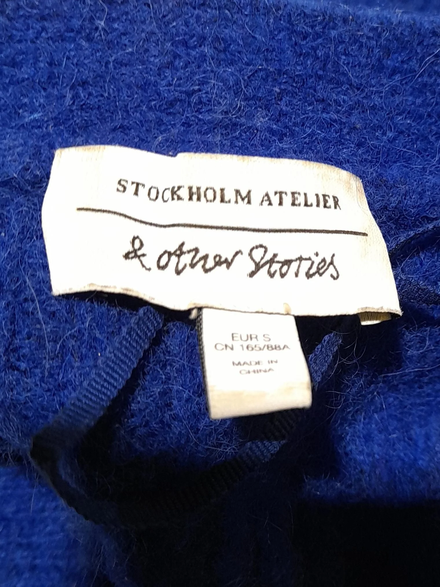 & Other Stories Women's Cardigan S Blue Wool - Image 5