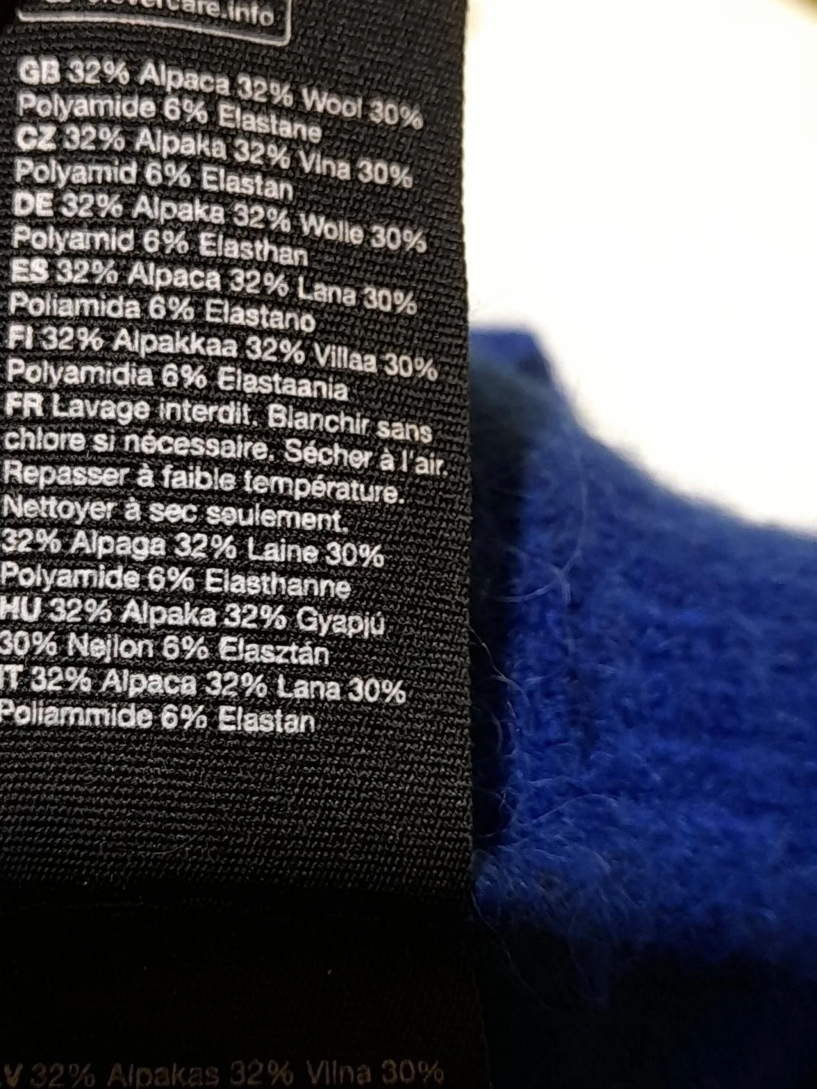 & Other Stories Women's Cardigan S Blue Wool - Image 6