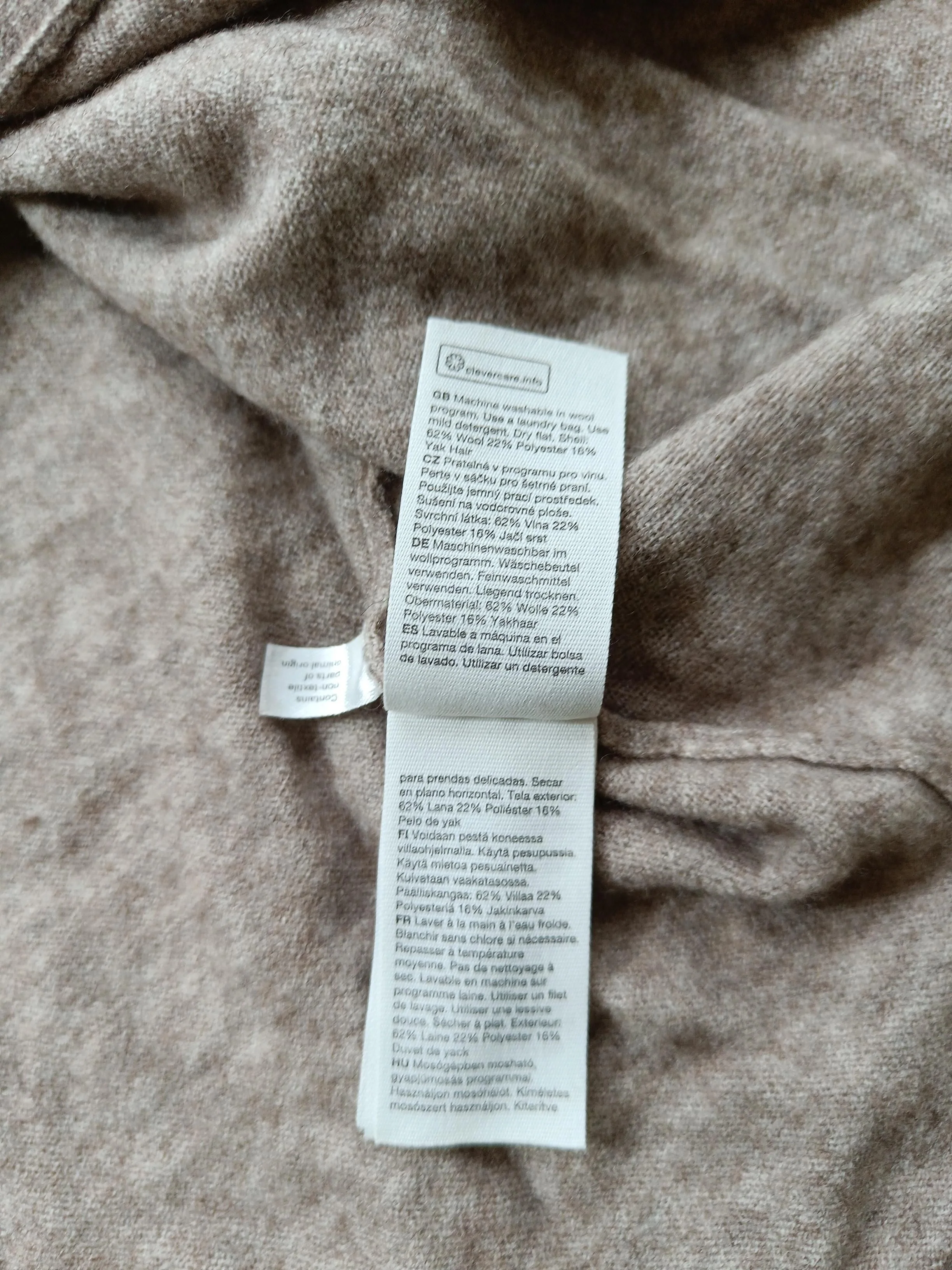 & Other Stories Women's Cardigan XS Brown Wool - Image 7